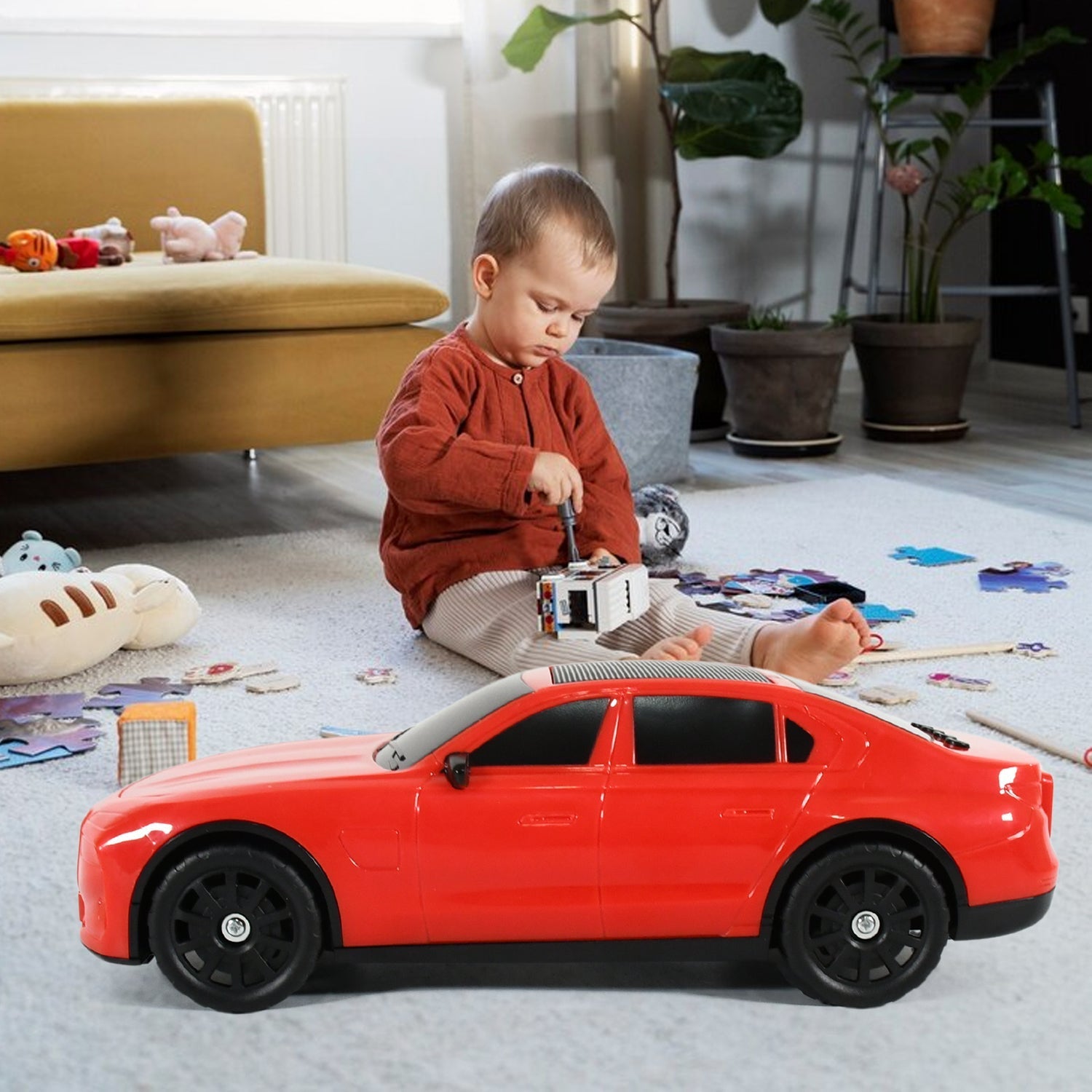 Wireless Bluetooth Speaker Portable Car Shape Music Speaker Support Bluetooth, TF Card, USB, Fm Radio Function Unique Shape Car Speaker Variety Bazaar