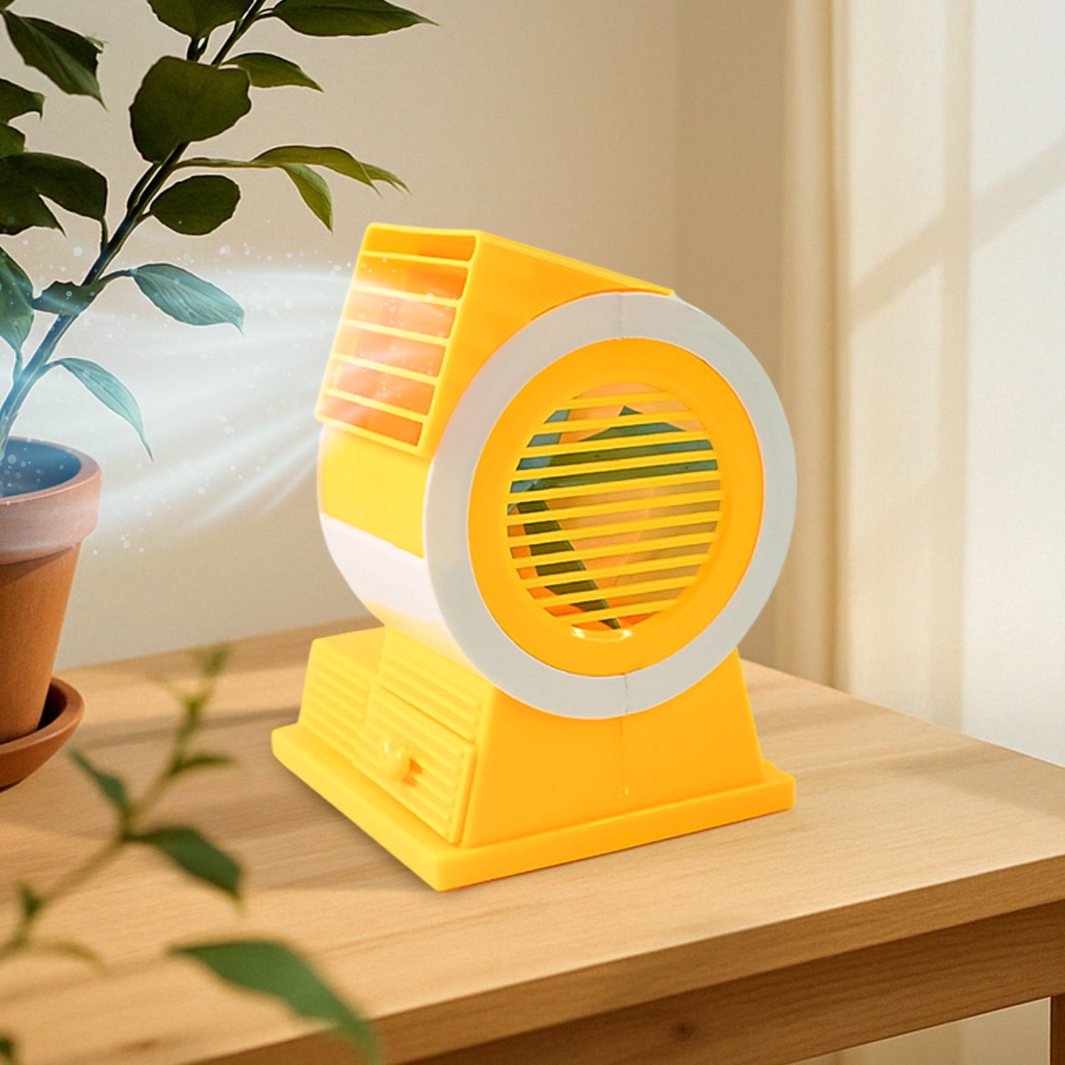 Mini Dual-Blade Portable USB Table Fan Variety Bazaar