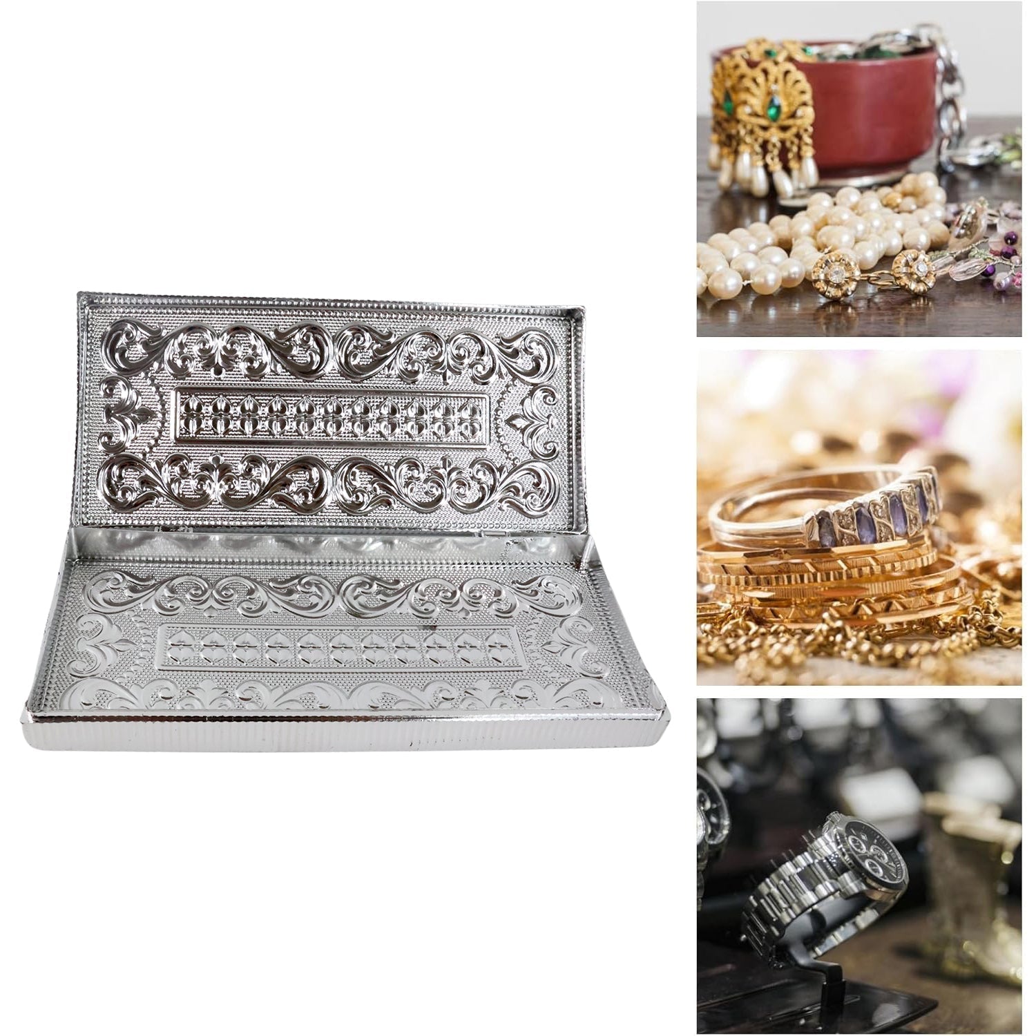 Multipurpose Rectangular Shaped Decorative Designer Gifting Cash Box (1 Pc / 20×9 Cm) Variety Bazaar