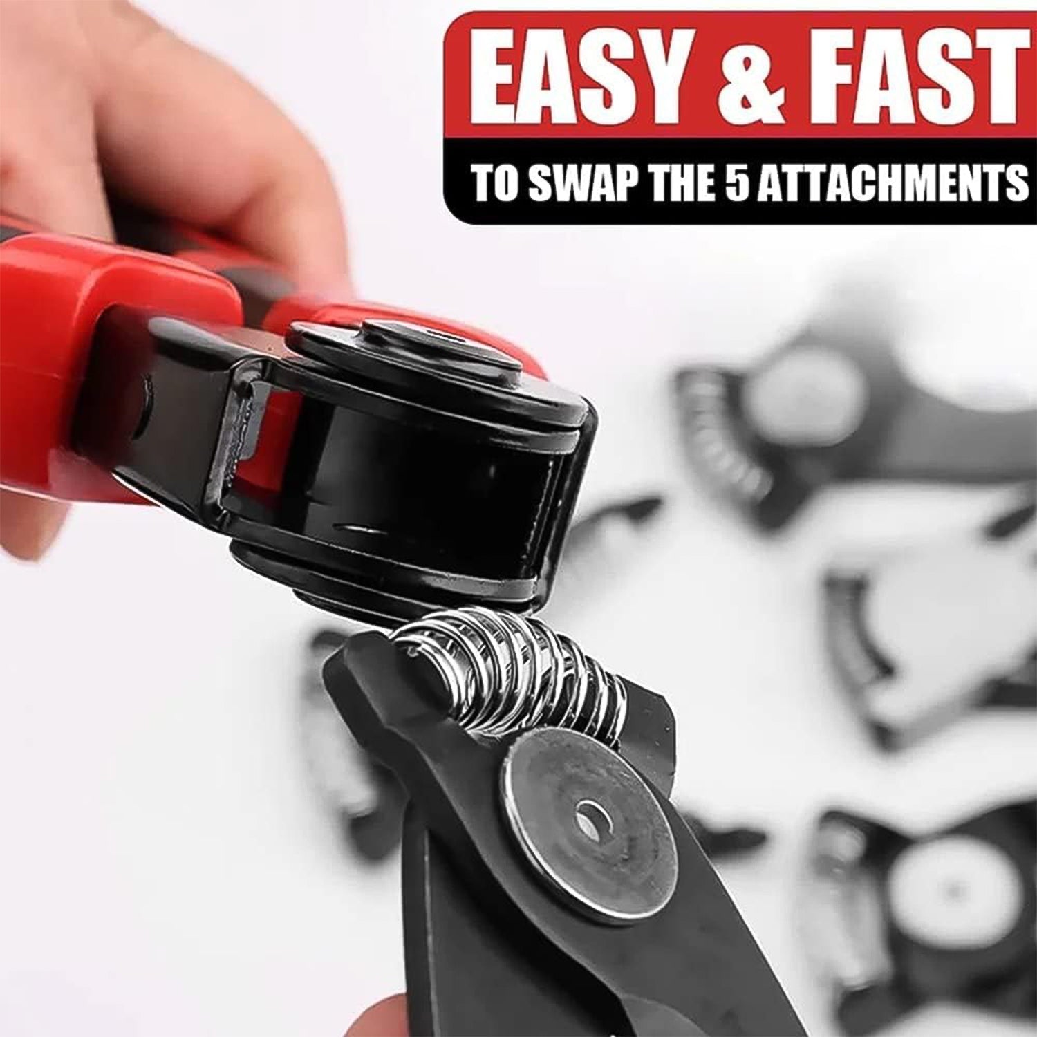 5 in 1 Wire Stripper Pliers Set, Soft Grip, Anti-Slip, Alloy Steel, Cutting, Gripping, Stripping Variety Bazaar