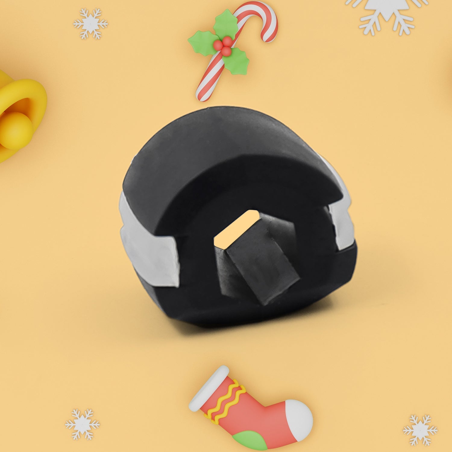 Cn Blk Mouth Exerciser Used To Gain Sharp And Chiselled Mouth Easily And Fast. Variety Bazaar