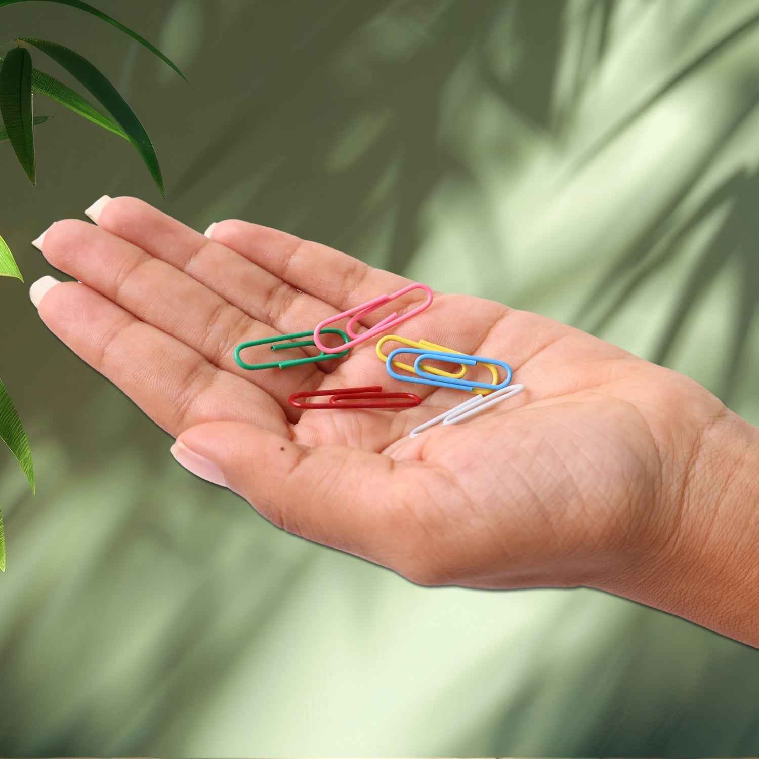 Multicolor-Coated Paper Clips Approx (250Pc Set)