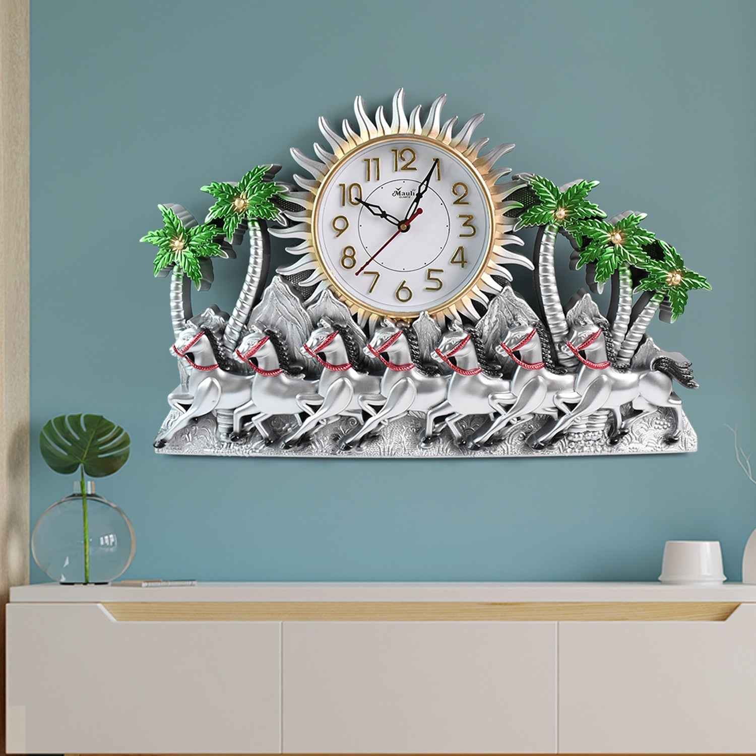 Premium Plastic Body Wall Clock (1 Pc)