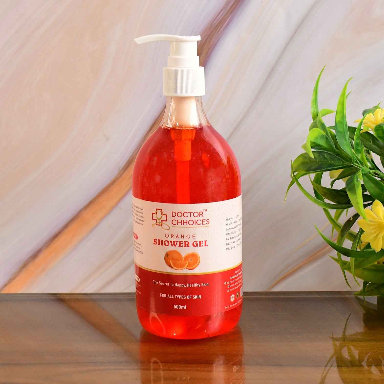Doctor Chhoices / Choices Orange Shower Gel – 500ml (1 Pc)