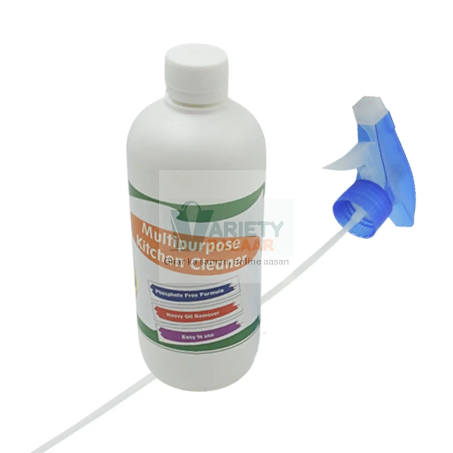 0310 Kitchen Cleaner Spray Oil & Grease Stain Remover Stove & Chimney Cleaner Spray Non-Flammable Nontoxic Magic Degreaser Spray for Kitchen Gas Stove Cleaning Spray (Approx 500ML) Travel Sahayak