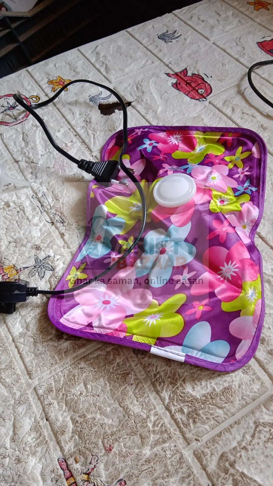 0341B Electric Hot Water Bag (Loose Packing) (Without Water) Travel Sahayak