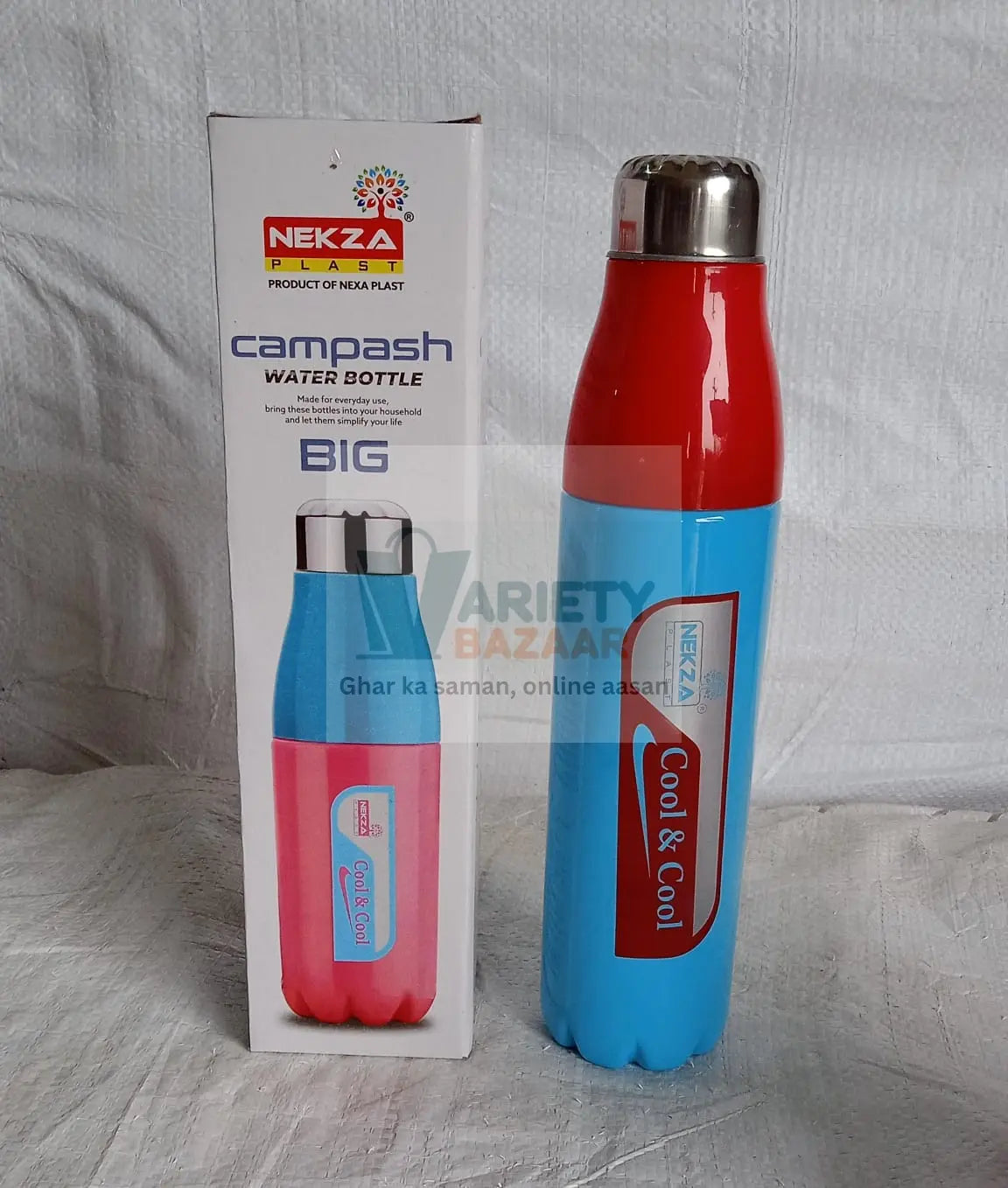 0373 Plastic Water Bottle High Quality Cool Water Bottle Plastic Water Bottle For Fridge, Office, Sports, School, Gym, Yoga (800Ml) Travel Sahayak