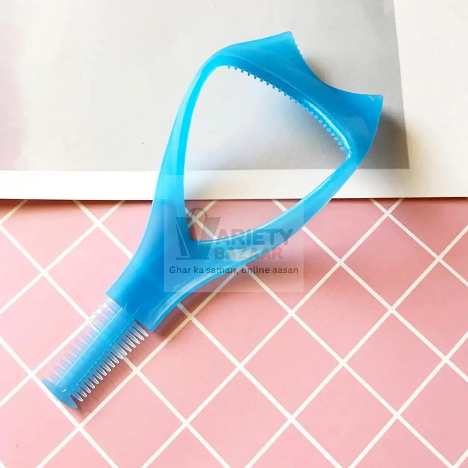 0382 3 in 1 Plastic Makeup Cosmetic Eyelash Tool Lash Mascara Applicator Eyelashes Guide Eyelashes Brush Curler Comb Eye Makeup Tool Female Supply (1 Pc) Travel Sahayak