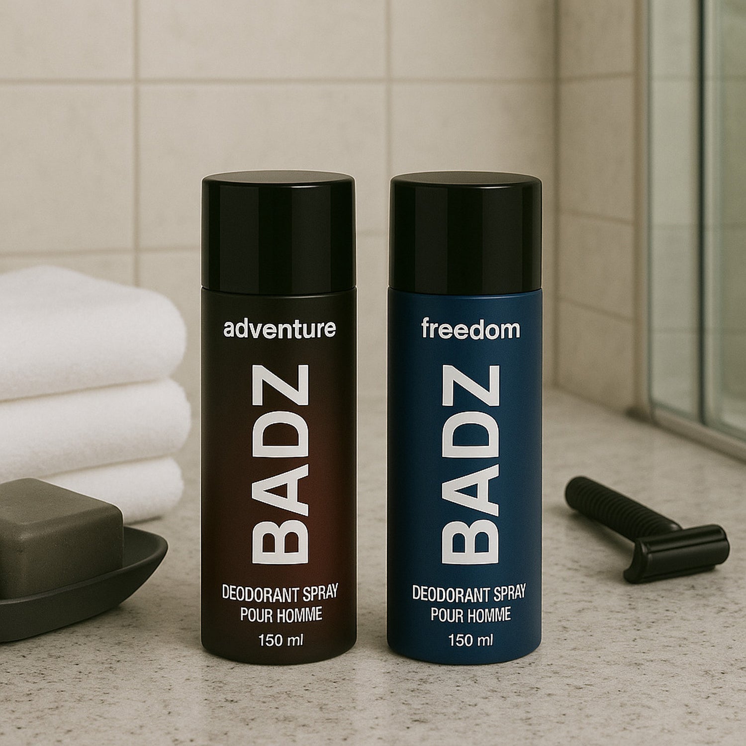 Men’s Deodorant Body Spray 150ml (Adventure / Freedom Variant – 1 Pc, Random Mix) Variety Bazaar