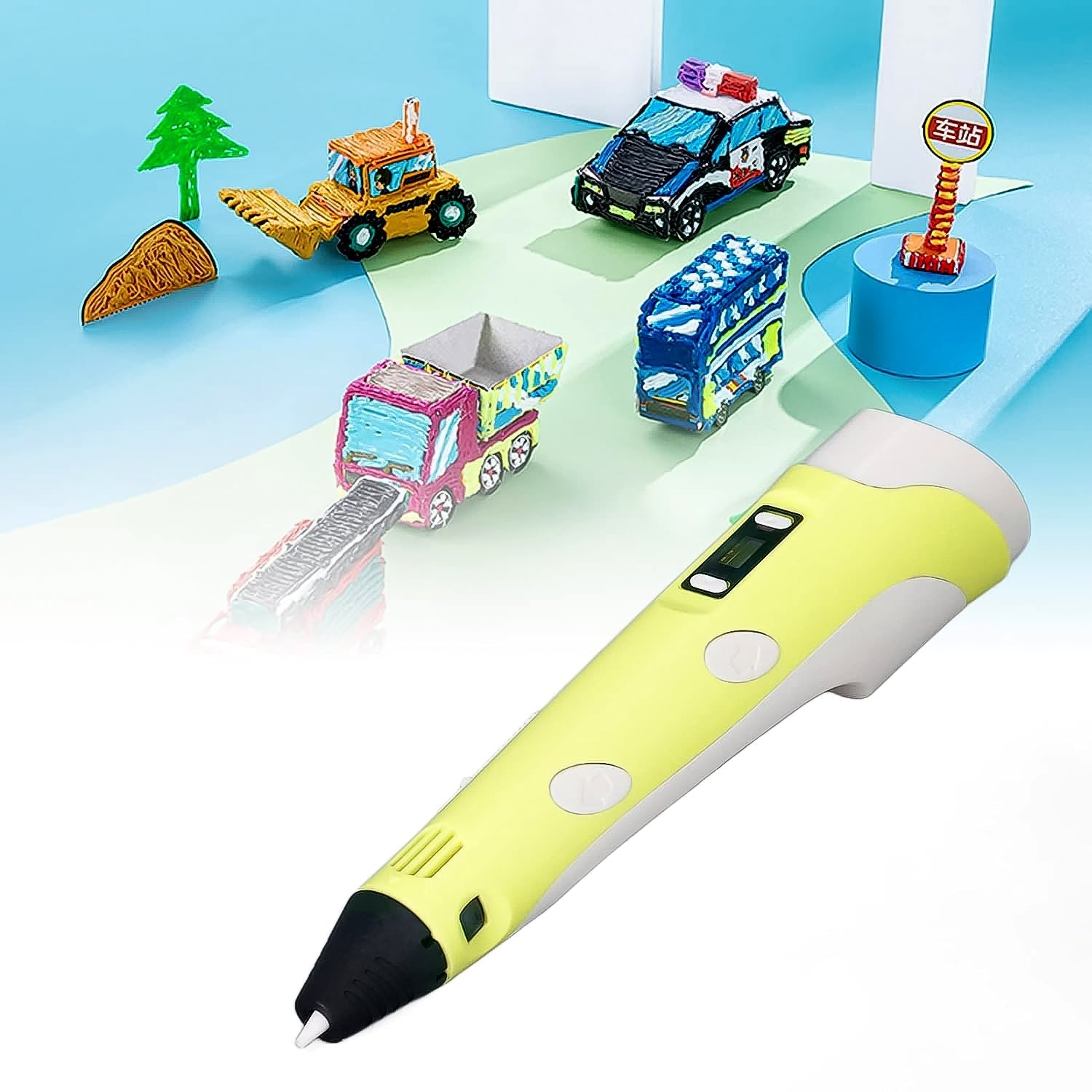 3D Printing Pen Set Easy, Drawing Pen for Kids and Adults (1 Pc) Variety Bazaar