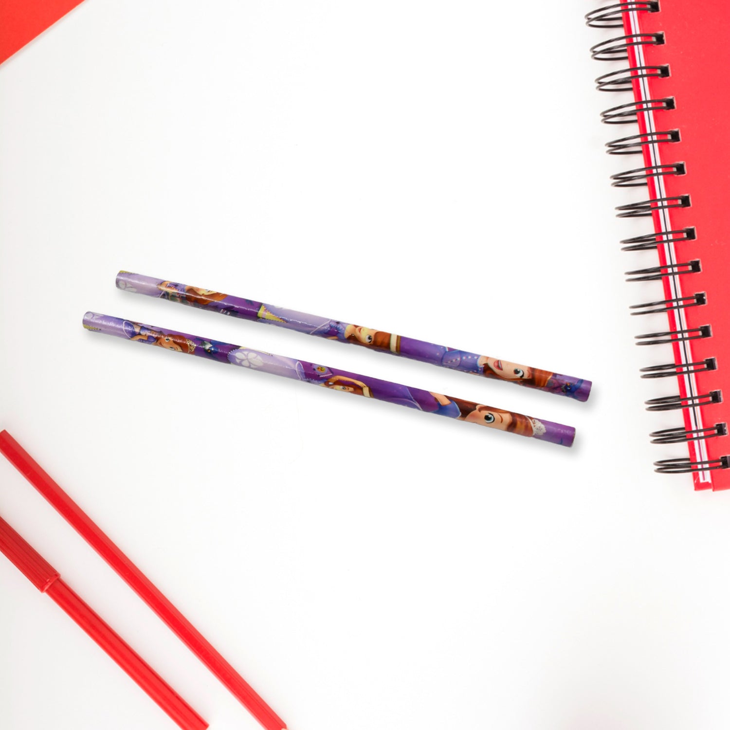 5 in 1 Mix Stationery Gift Set for Kids, Stationary Set Including 2 Pencil, Ruler, Rubber, Pencil Sharpener, School, Office Product Gift (5 Pcs Set) Variety Bazaar