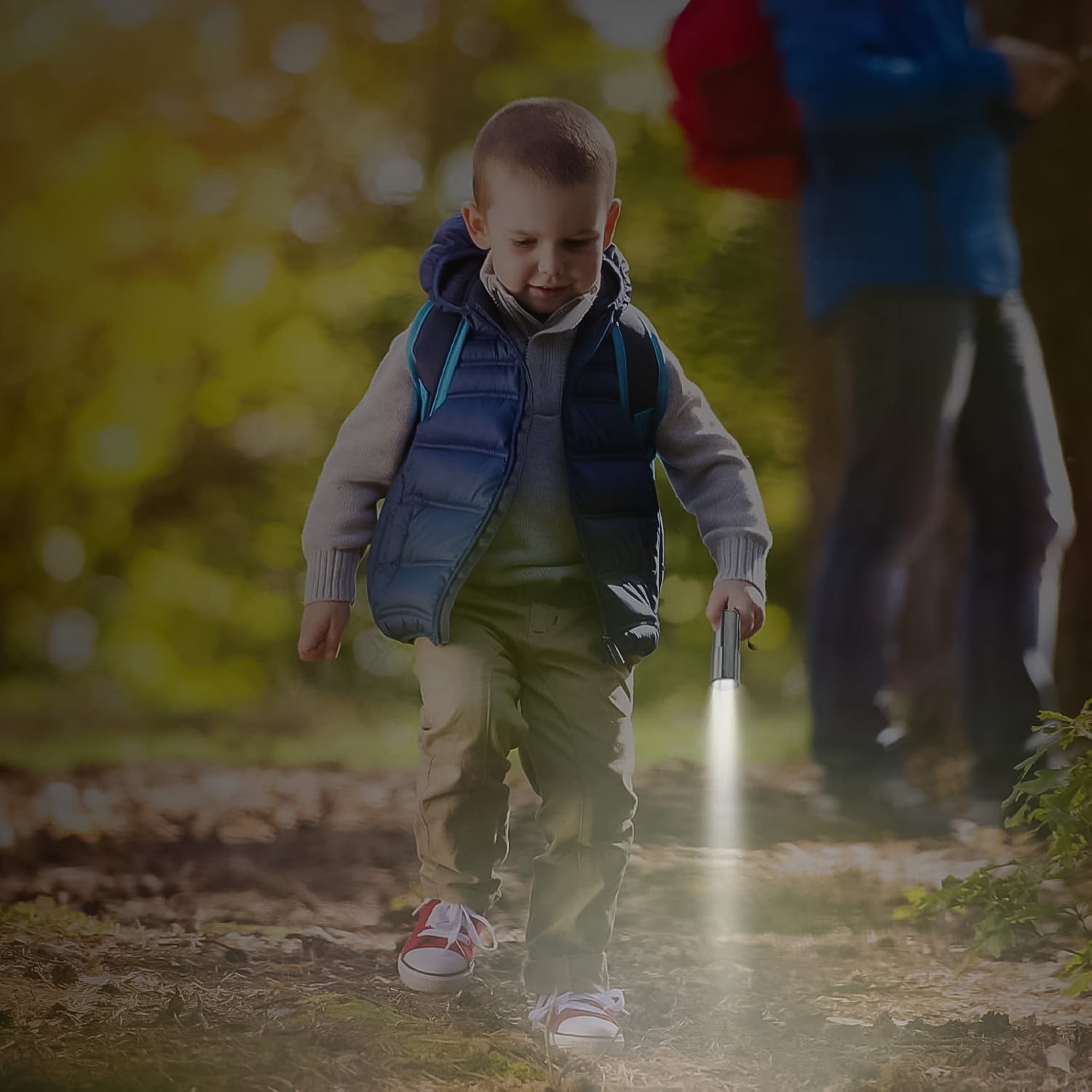 Portable Mini Torch - Super-Bright LED Flashlight with 3AAA Batteries Included Variety Bazaar