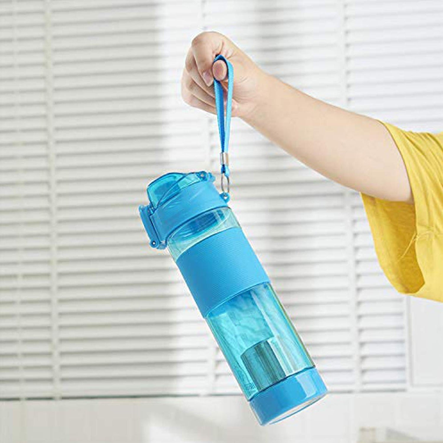 Alkaline Water Bottle, with Food Grade Plastic, Stylish and Portable (Particulates not included) Variety Bazaar