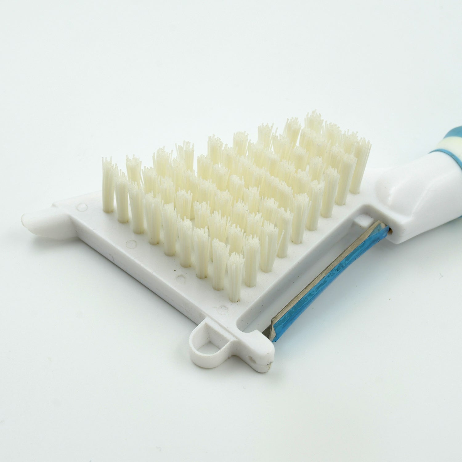 Multipurpose Peeler Brush – Stainless Steel Peeler with Cleaning Brush (1 Pc) Variety Bazaar
