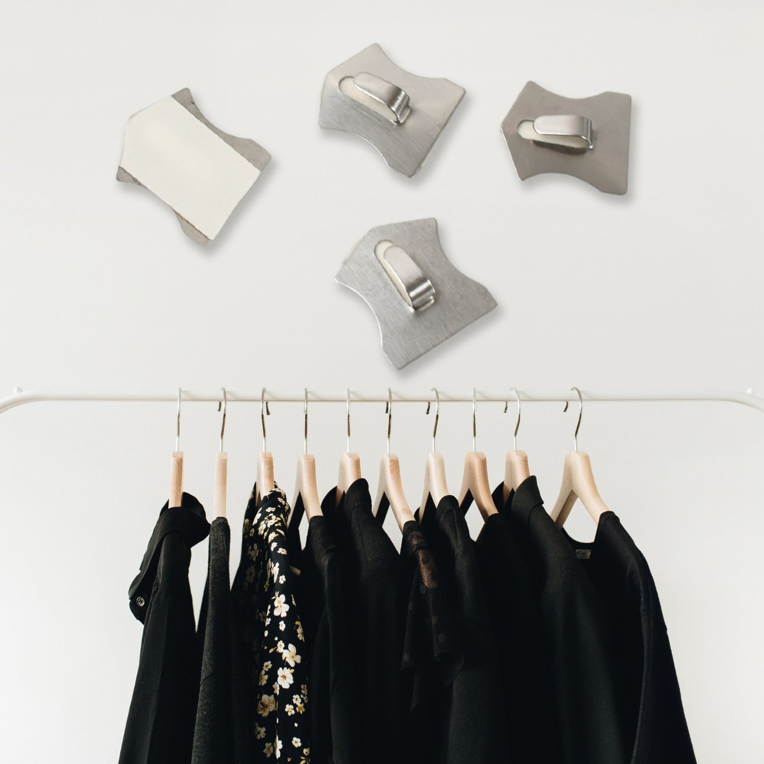 Self-Adhesive Stainless Hooks – Waterproof for Robes, Coats & Towels Variety Bazaar