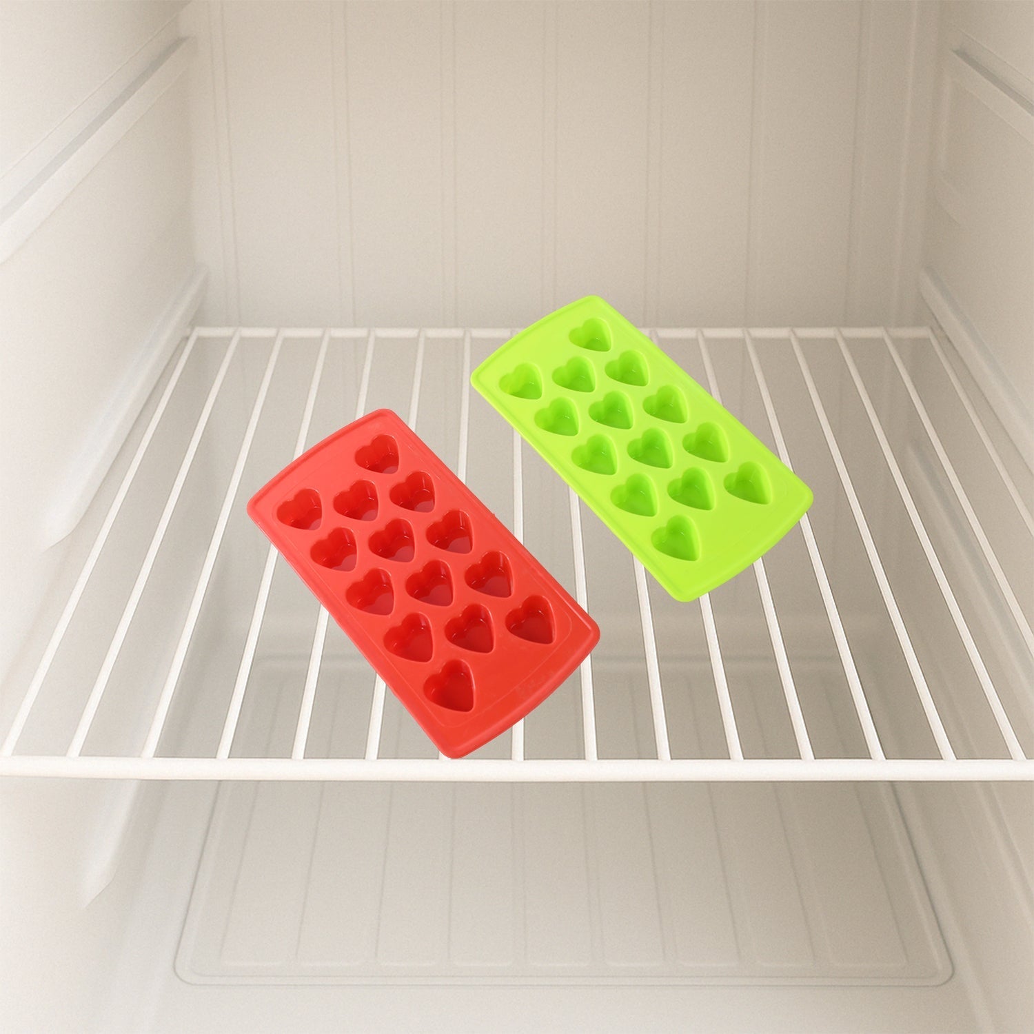 Plastic Ice Cube Tray Set (4 Pc) Variety Bazaar