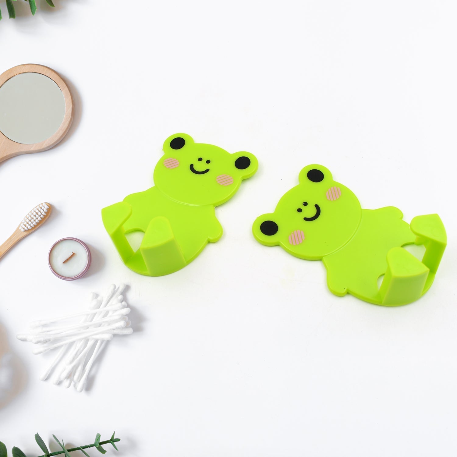 Plastic Adhesive Cable & Socket Holder – 2-Piece Set for Office, Home & Restaurant Variety Bazaar