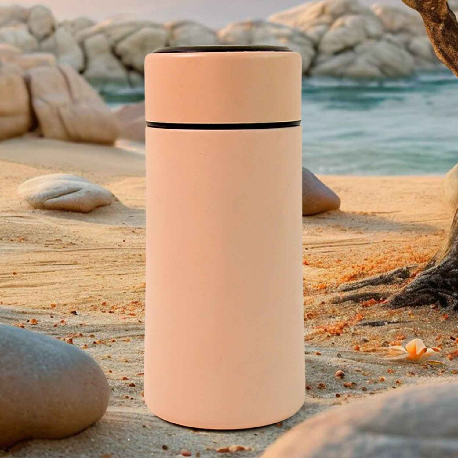 Stainless Steel Travel Water Bottle Approx 300ML(1 Pc)