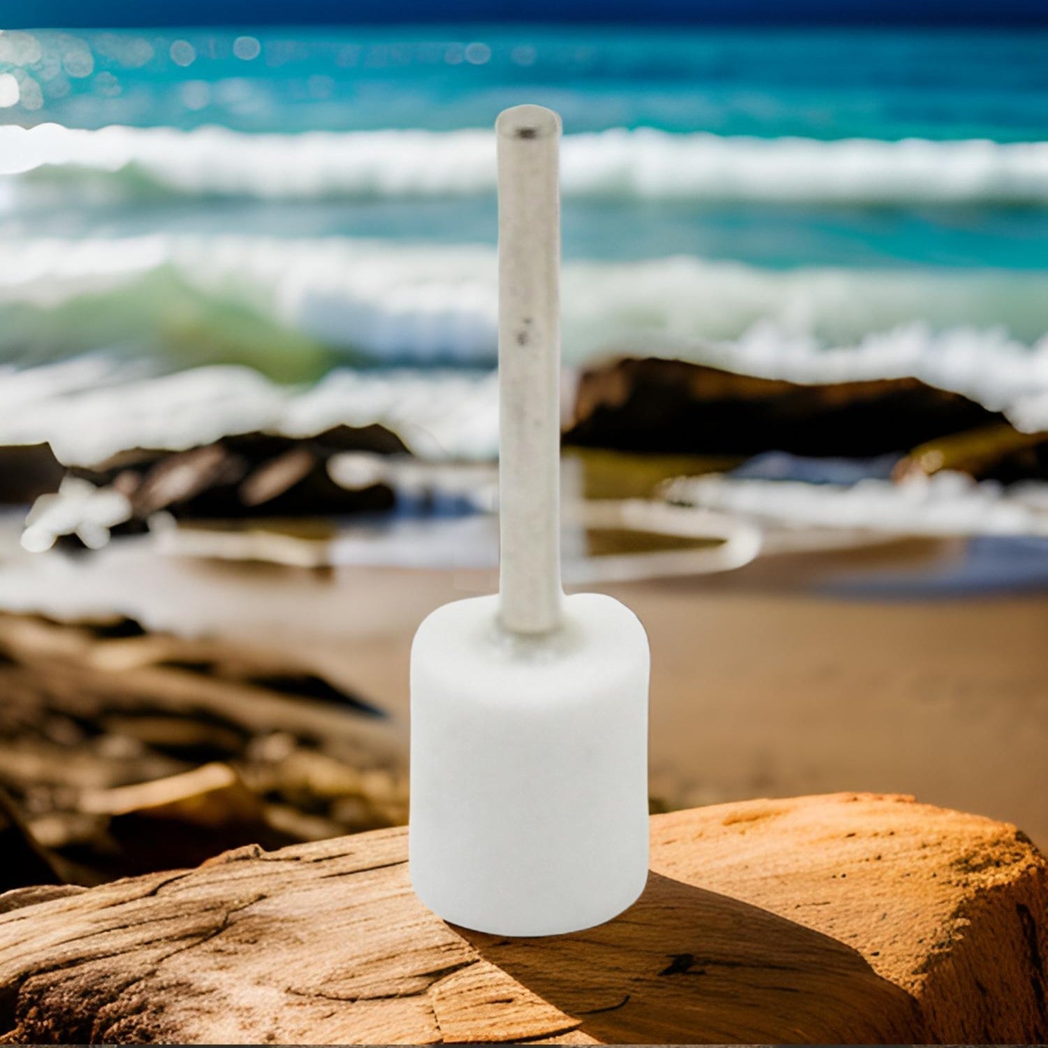 Wool Felt Polishing Buffing Wheels, Wool Felt Mounted Polishing Bits (3 Pcs Set) Variety Bazaar