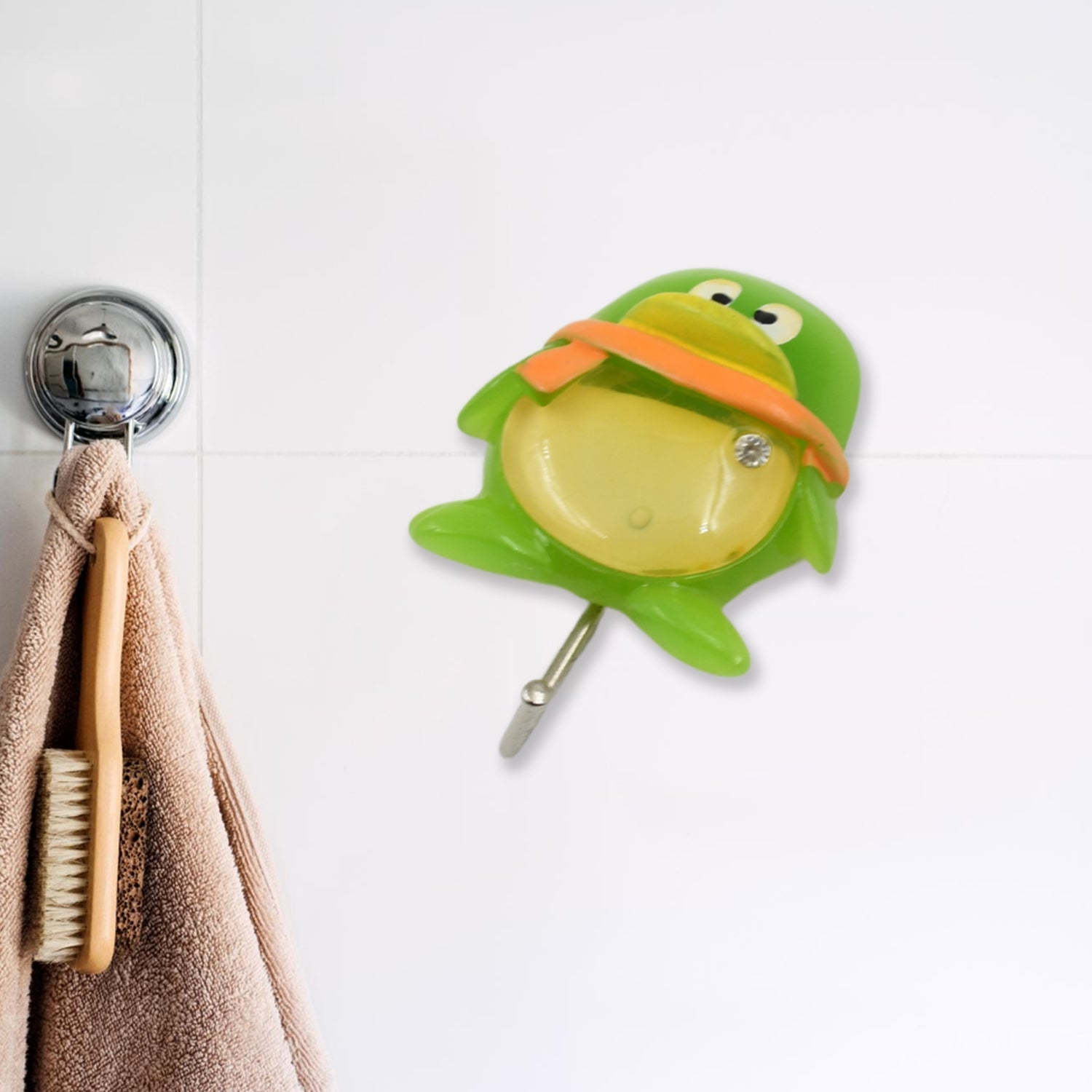 Multipurpose Strong Hook Self-Adhesive hooks (1 Pc / Mix Design) Variety Bazaar