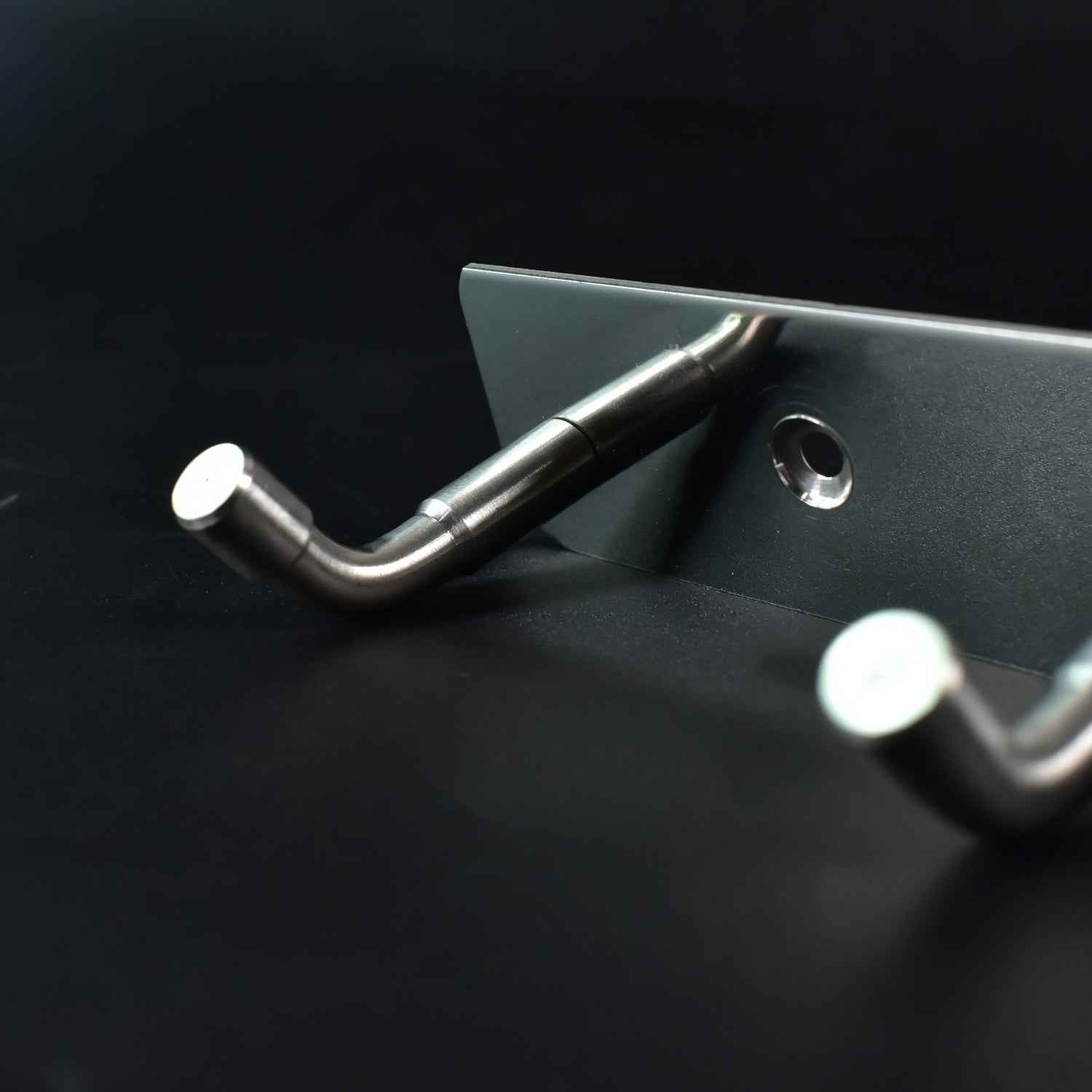 Stainless Steel Wall Mounted Coat 4 Hook Rack (20x3 / 1 Pc)