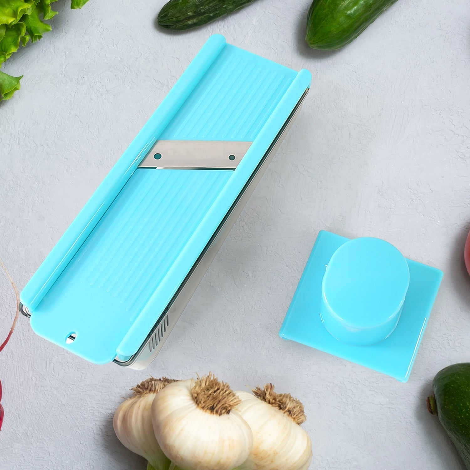 2-in-1 Multipurpose Vegetable & Dry Fruit Slicer (1 Pc) Variety Bazaar