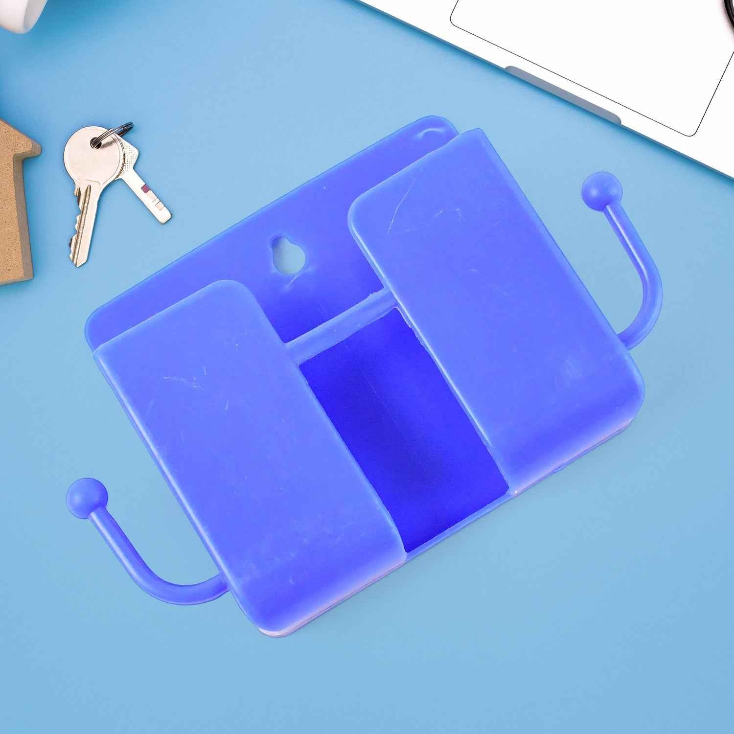 1 Pc Blue Wall mount Mobile Stand With Hook