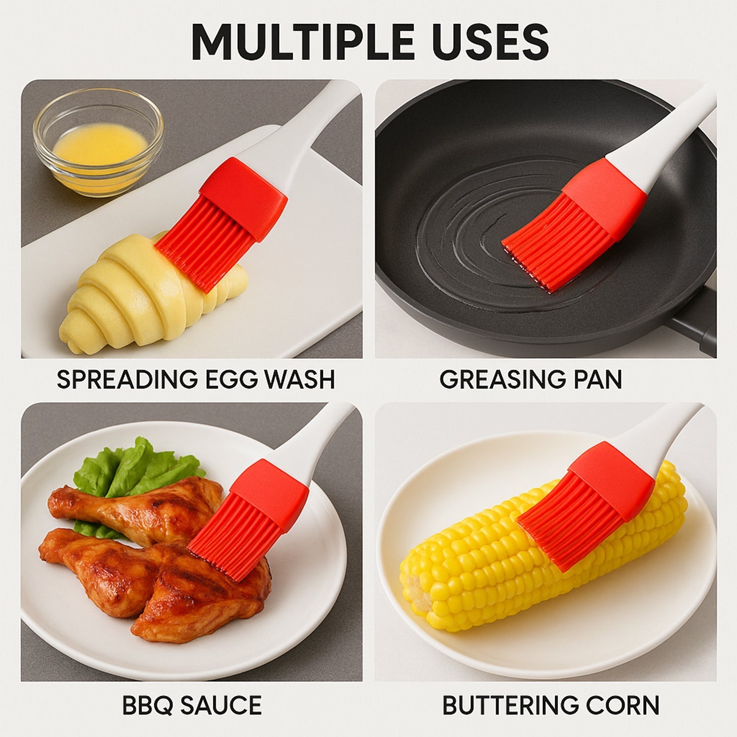 Spatula and Pastry Brush for Cake Decoration Variety Bazaar