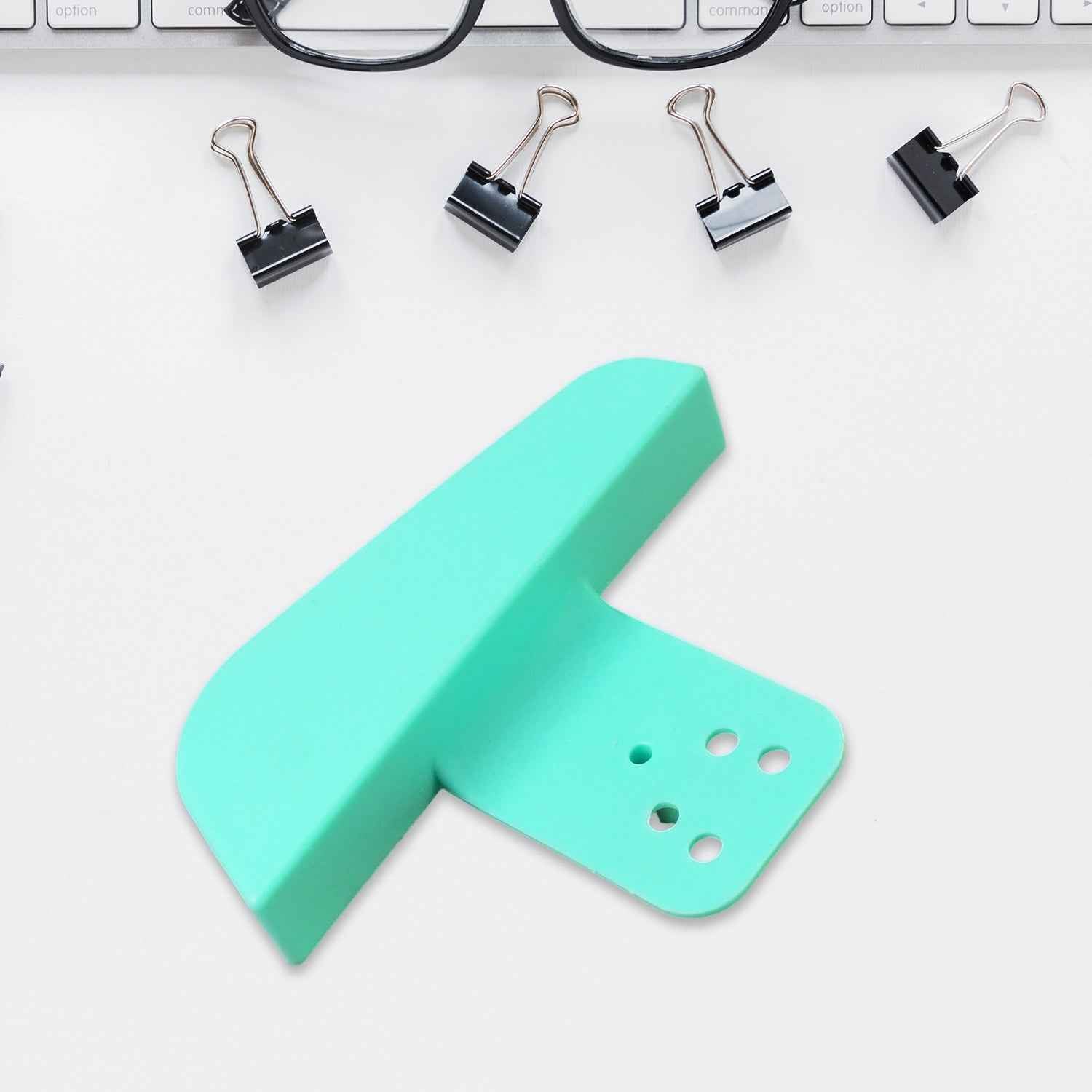 Plastic Secure Mobile Phone Charging Stand Holder (2 Pc / Mix Color)