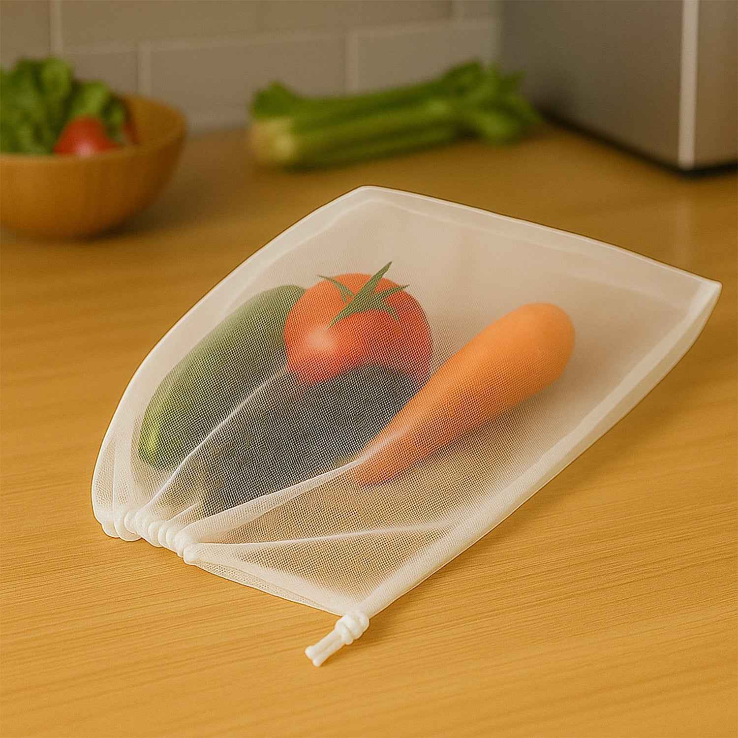 Reusable Mesh Produce Bags (2 Pc)