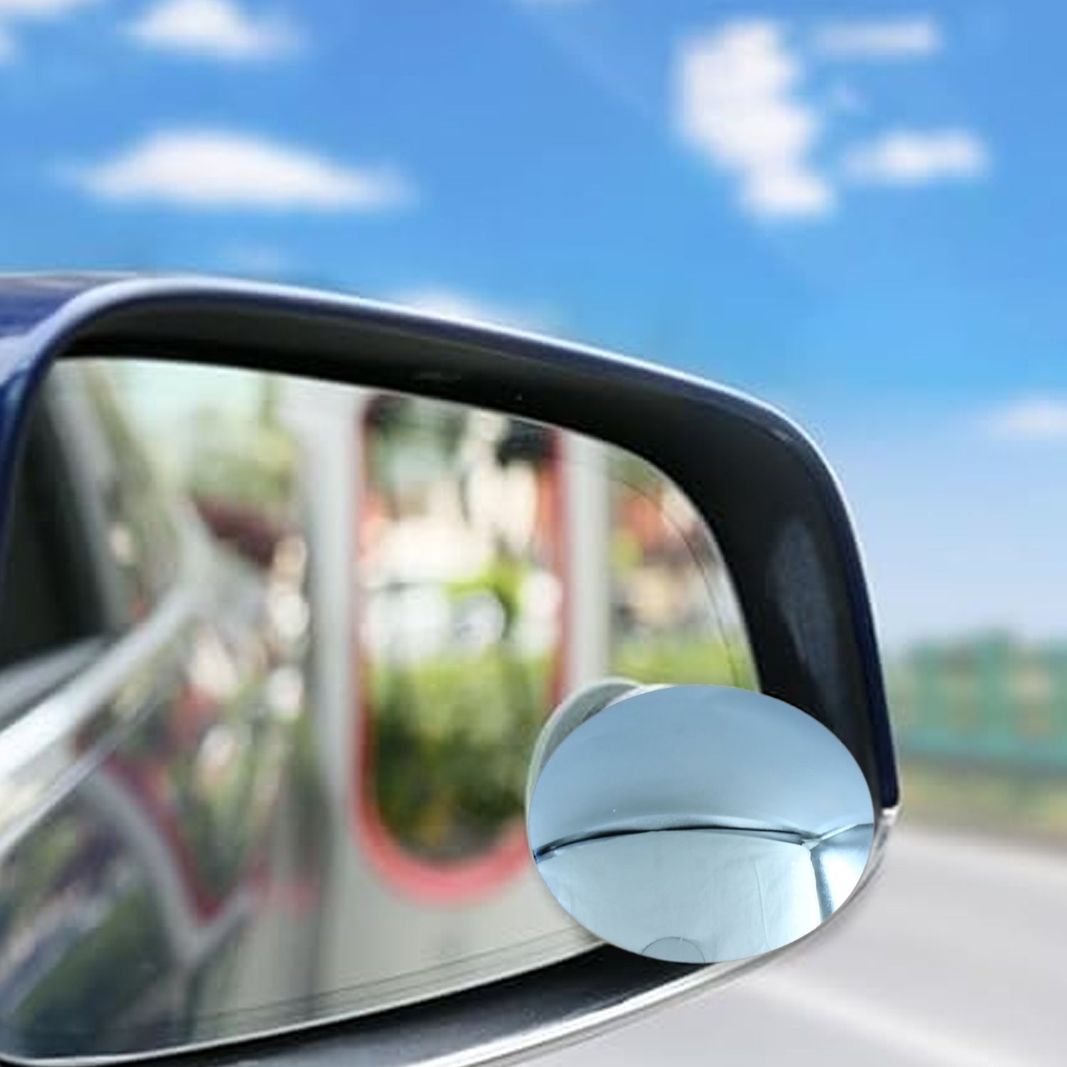 Car Blind Spot Side Mirror Round HD Glass Blind spot Mirror (2 Pc) Variety Bazaar
