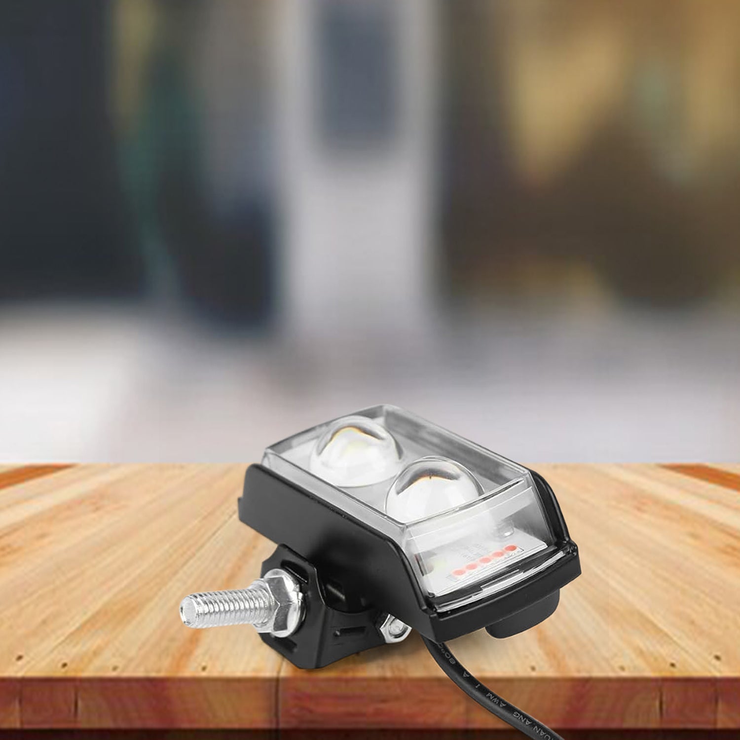 6 Mode LED Spotlight Universal Ultra Mini Double Lens Fog Light (1 Pc) Variety Bazaar