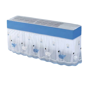 Folding Split AC Dust Cover – Washable, Dustproof (1 Pc, approx 1 Ton) Variety Bazaar