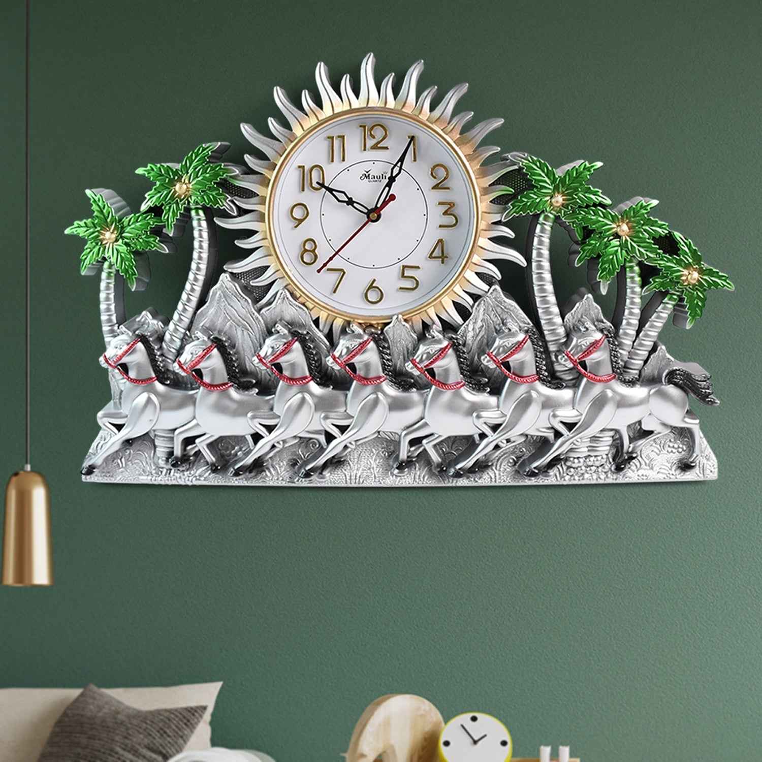 Premium Plastic Body Wall Clock (1 Pc)