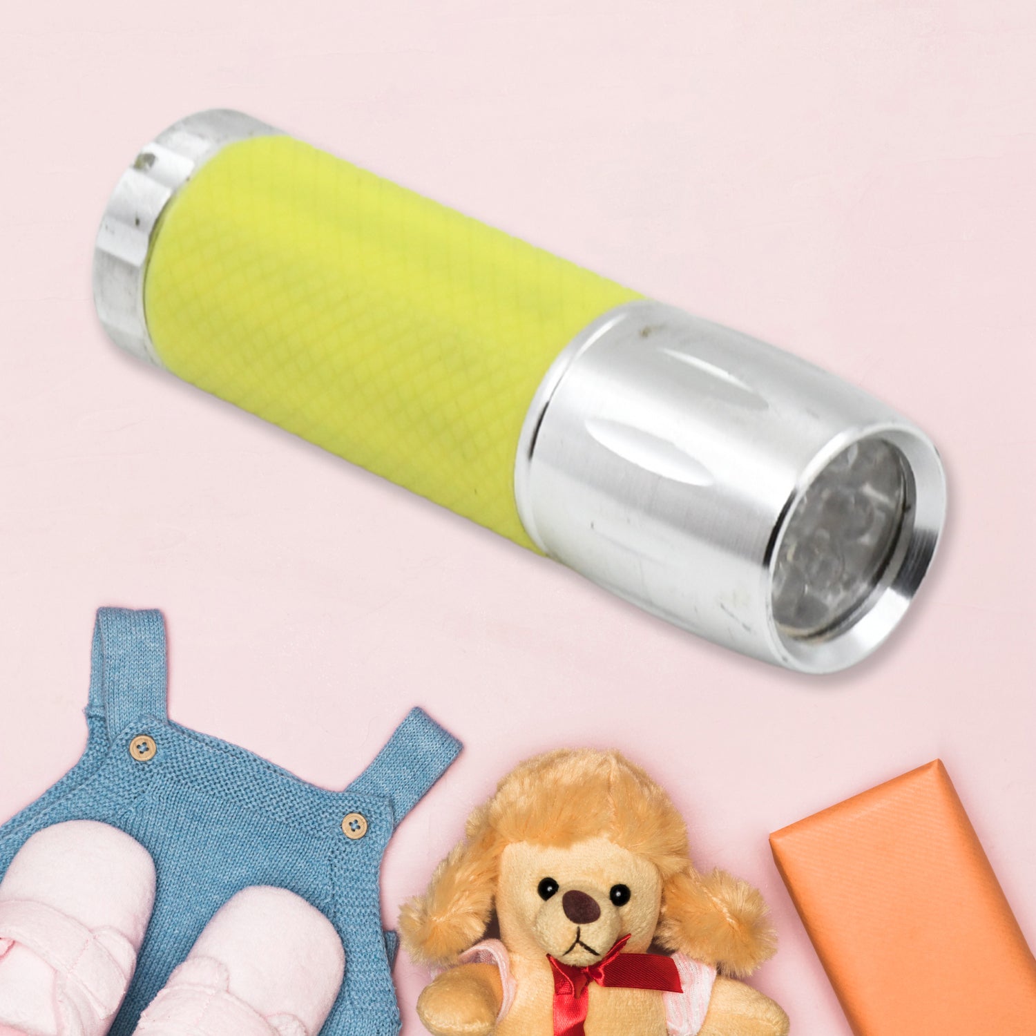 Mini LED Flashlight Torch | Pocket Size | High Lumen | Battery Operated (Battery not included / 1 pc) Variety Bazaar