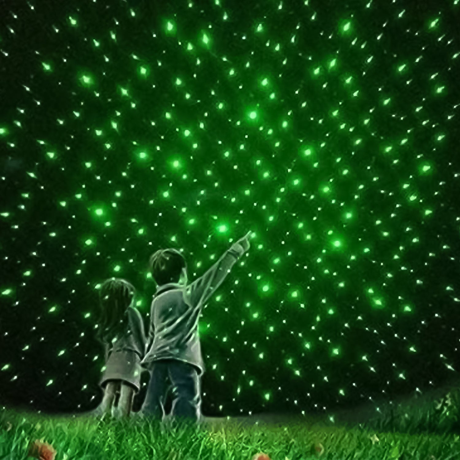 High-Power Laser Pointer Pen with 2 AA Batteries (1 Set) Variety Bazaar