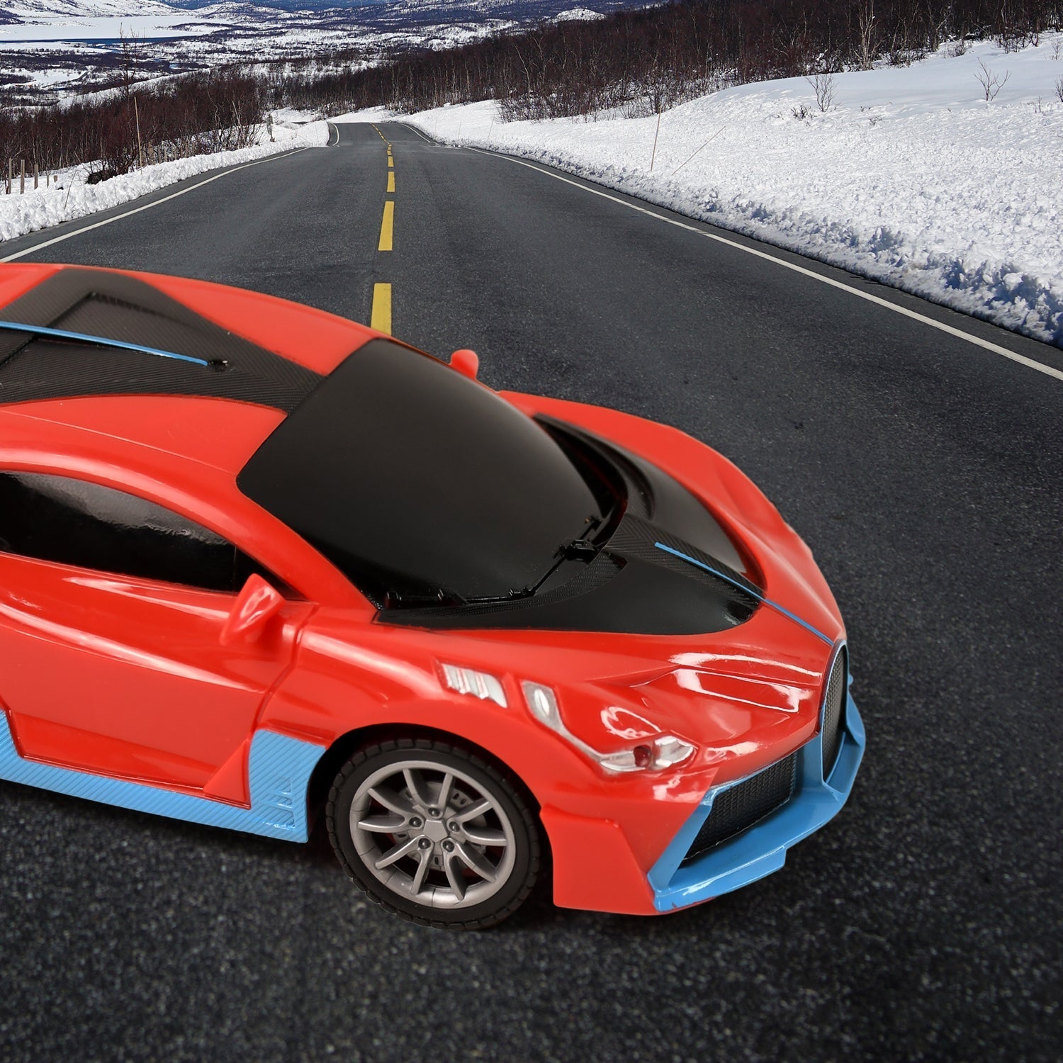 Electroplay High-Speed RC Sports Car with Spray Exhaust Effect (1 Set) Variety Bazaar