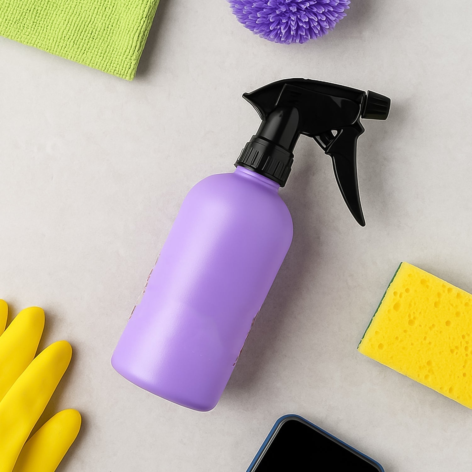 Floral Printed Plastic Spray Bottle (500 ML) Variety Bazaar