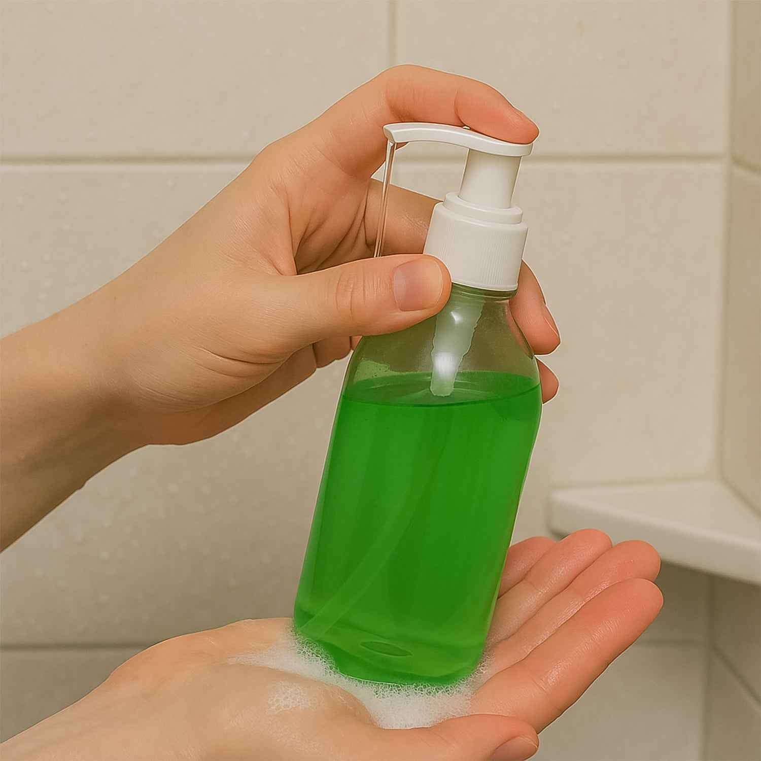 Doctor Chhoices / Choices Transparent Shower Gel – 500ml Bottle with Pump Dispenser