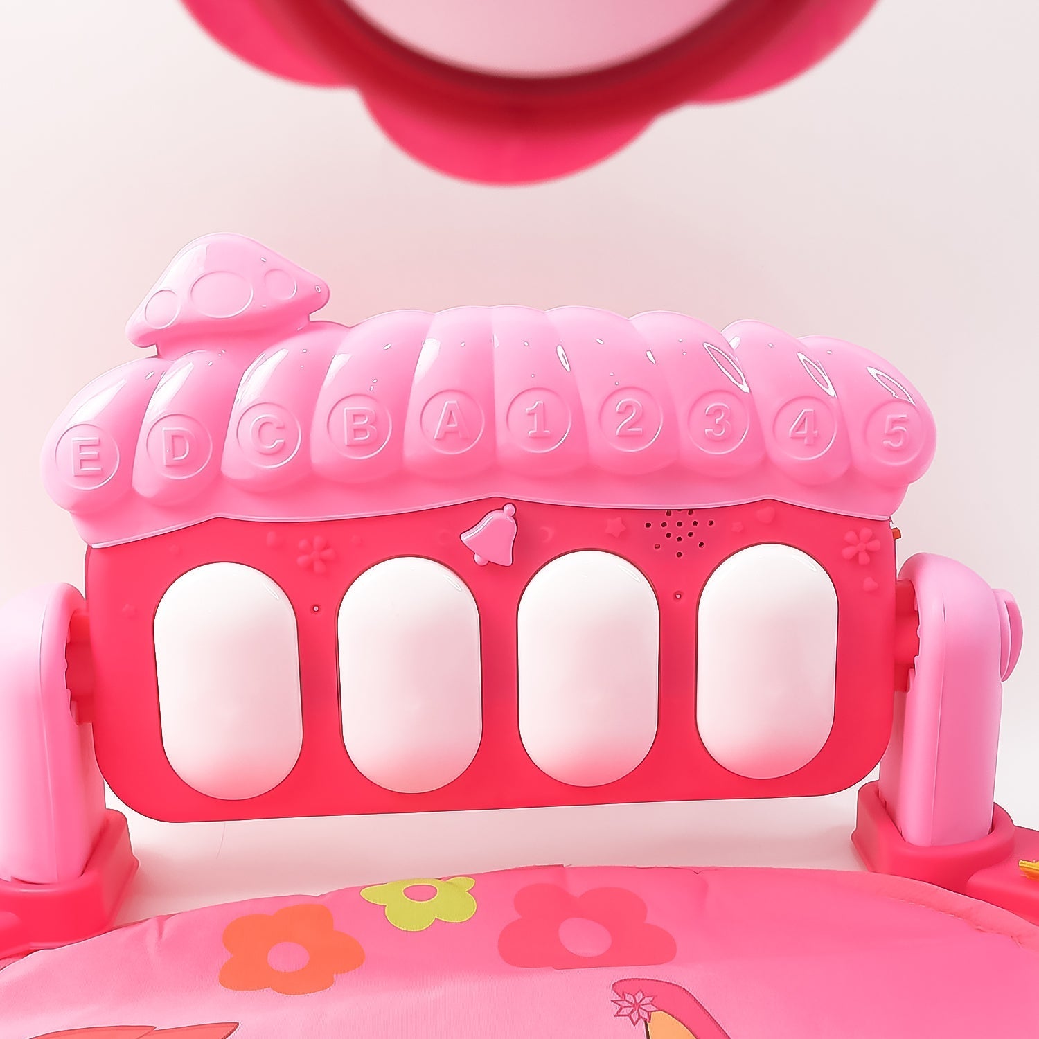 2in1 Baby Kick and Play Piano Gym Mat & Fitness Rack (1 Set) Variety Bazaar