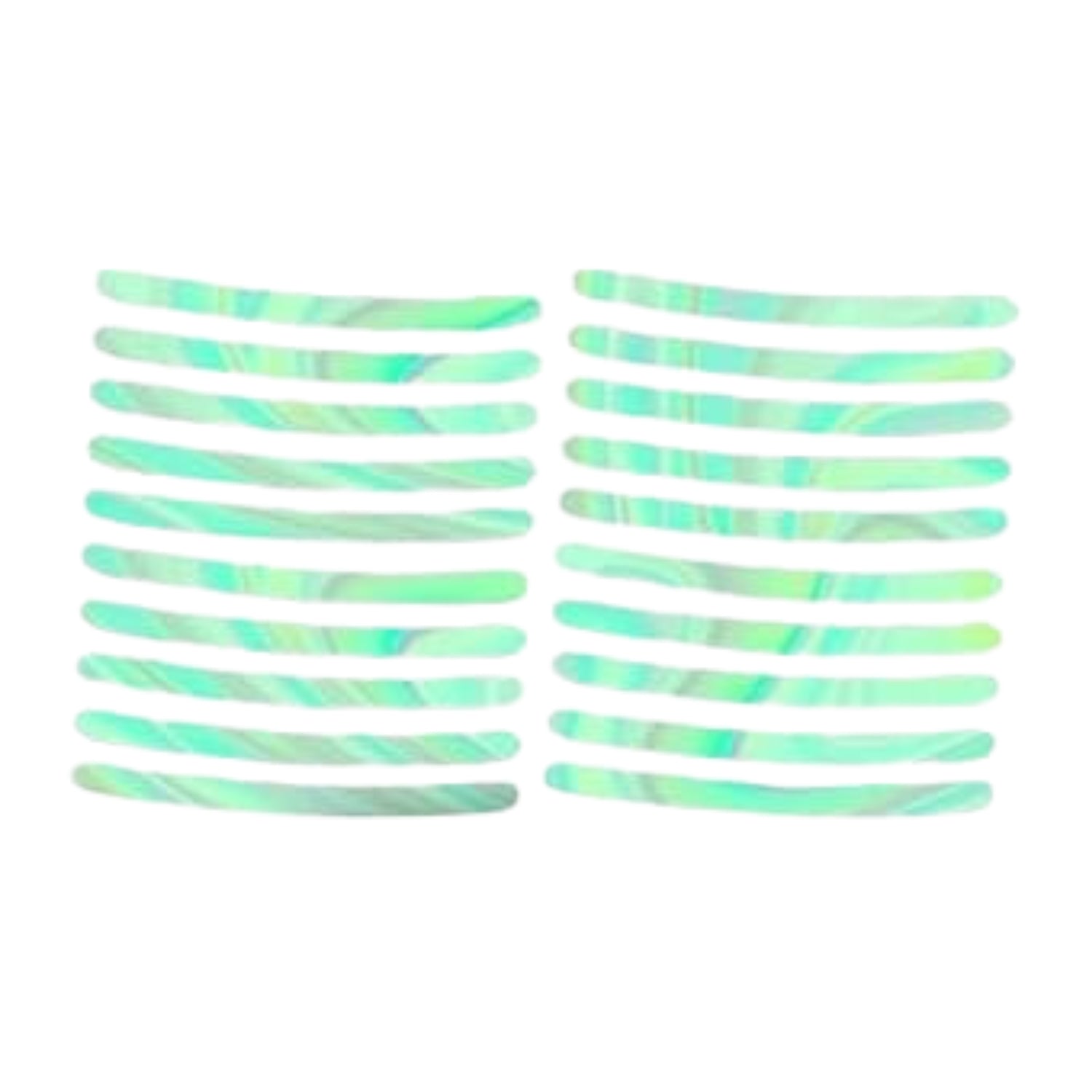 Car Wheel Hub Reflective Car Stickers, Night Warning Stickers (20 Pcs Set/ Multicolored) Variety Bazaar