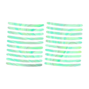 Car Wheel Hub Reflective Car Stickers, Night Warning Stickers (20 Pcs Set/ Multicolored) Variety Bazaar