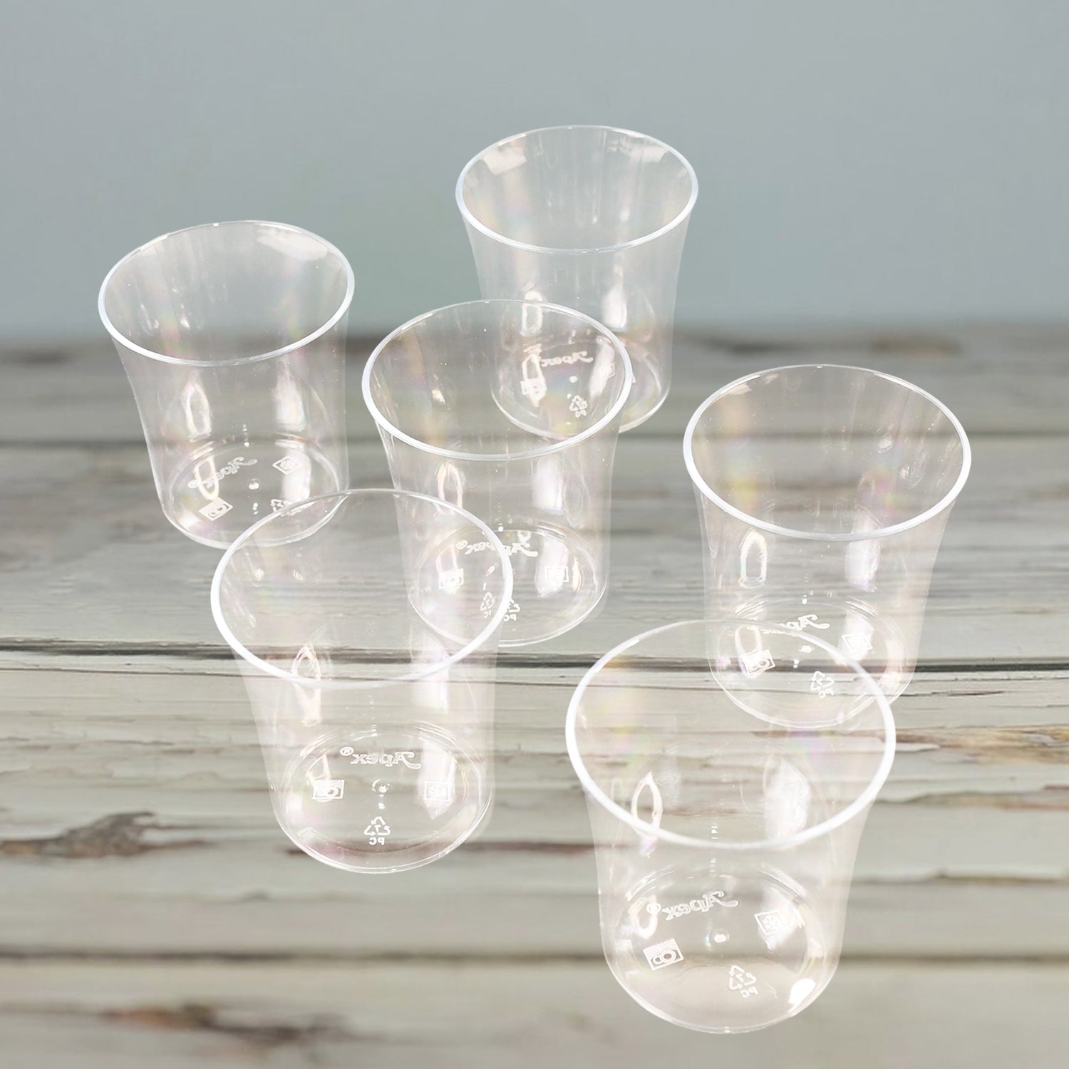 Apex Welcome Plastic Glass Set for Daily Use – Set of 6 Variety Bazaar