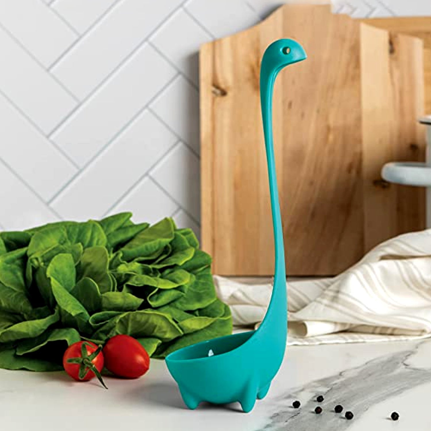 Multifunctional Colander Spoon: Soup Strainer, Long Handle, Kitchen Tool Variety Bazaar