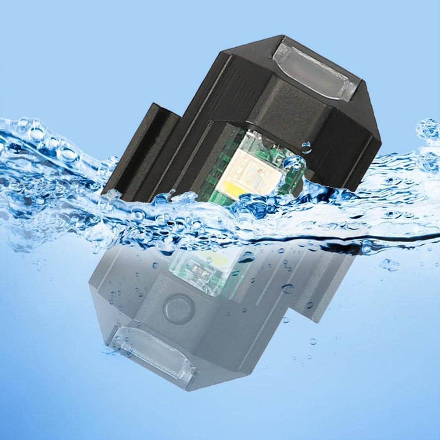 Mini LED Strobe Lights, Waterproof Lights, Lightweight RGB LED Lights Drone Strobe Lights Veicle Anti-Collision Strobe Light Bike Motocycle Lights USB Recharge Multi-colors Variety Bazaar