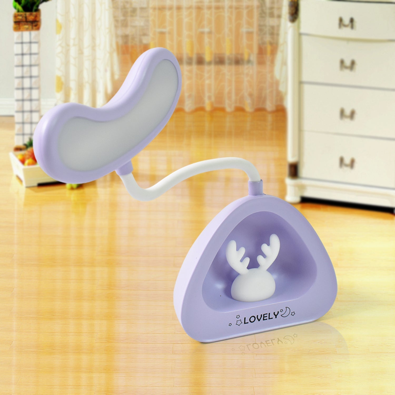 Cute Lovely LED Desk Light, LED Lamps Button Control (1 Pc) Variety Bazaar
