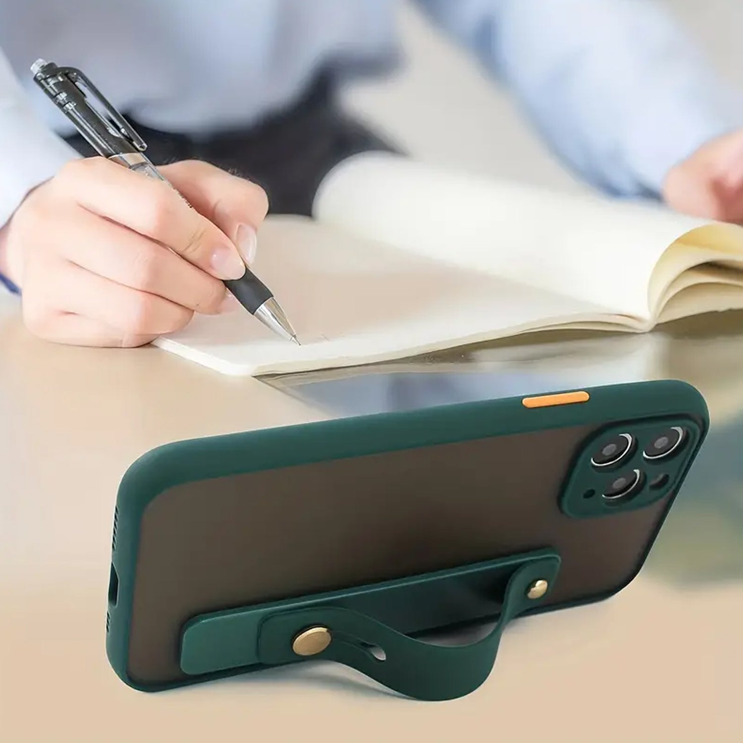 Phone Loop Finger Holder, Phone Grip Straps Silicone Phone Finger Strap (1 Pc) Variety Bazaar