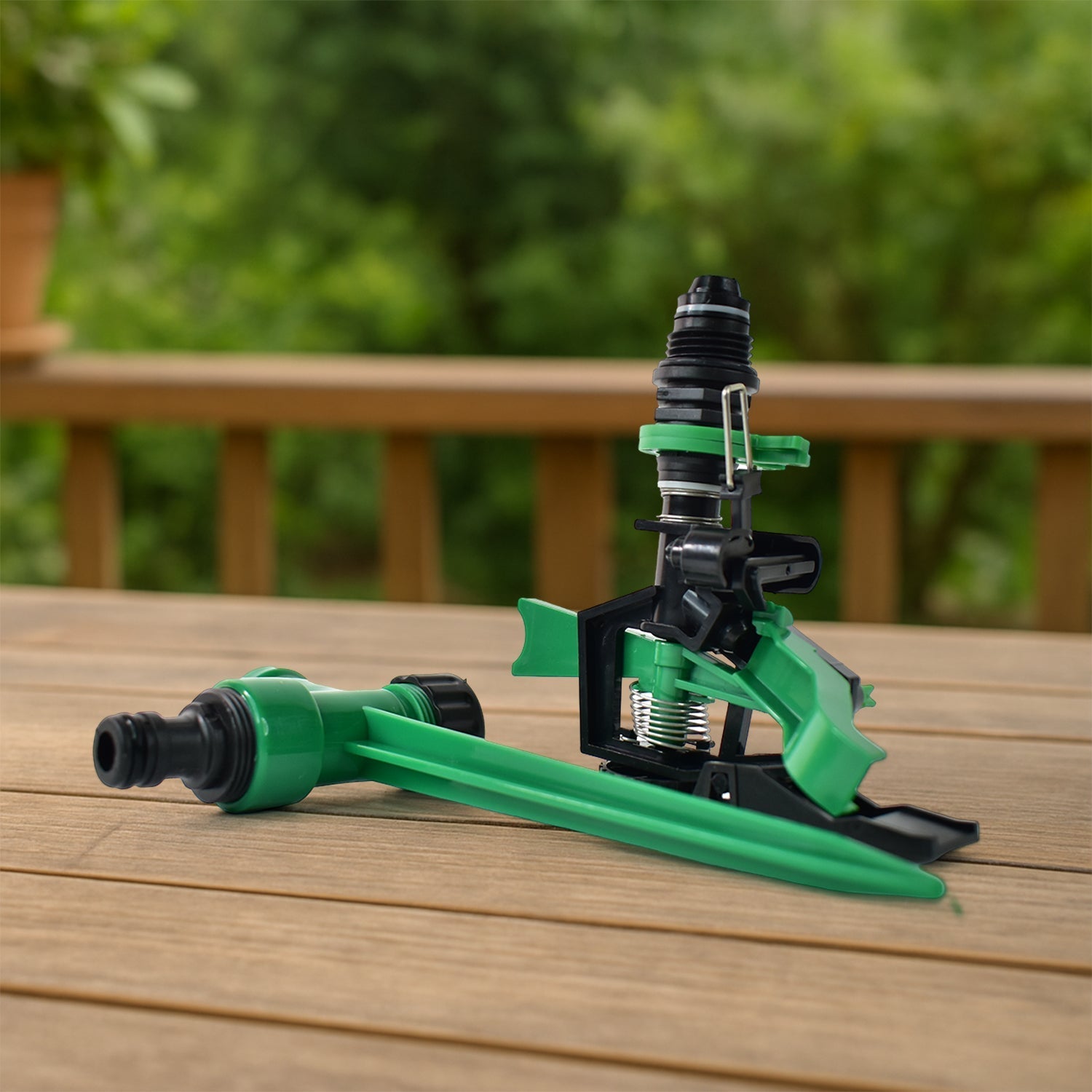 360-Degree Rotating Garden Impact Sprinkler (1 Pc) Variety Bazaar