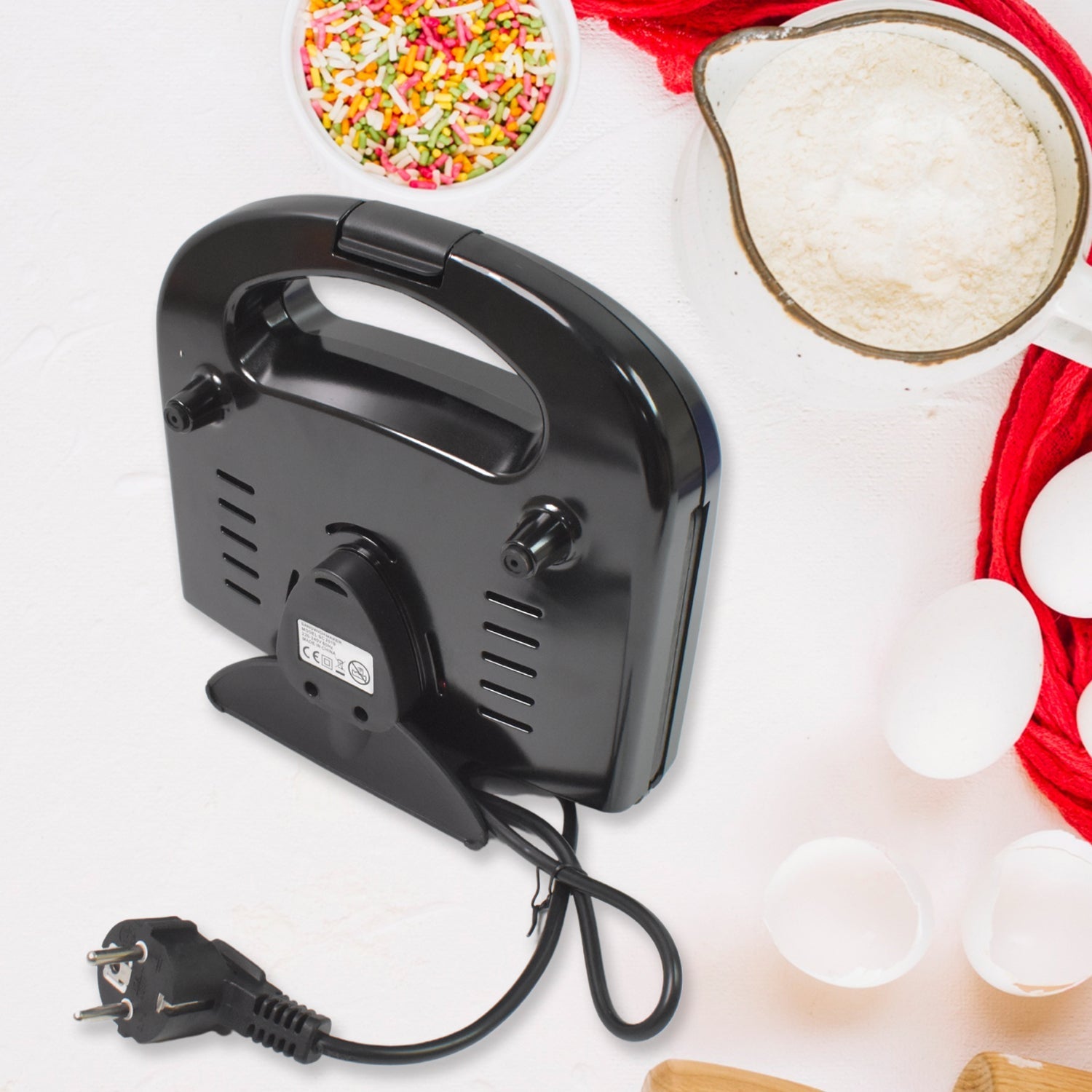 Sandwich Maker Makes Sandwich Non-Stick Plates| Easy to Use with Indicator Lights Sandwich toaster Variety Bazaar