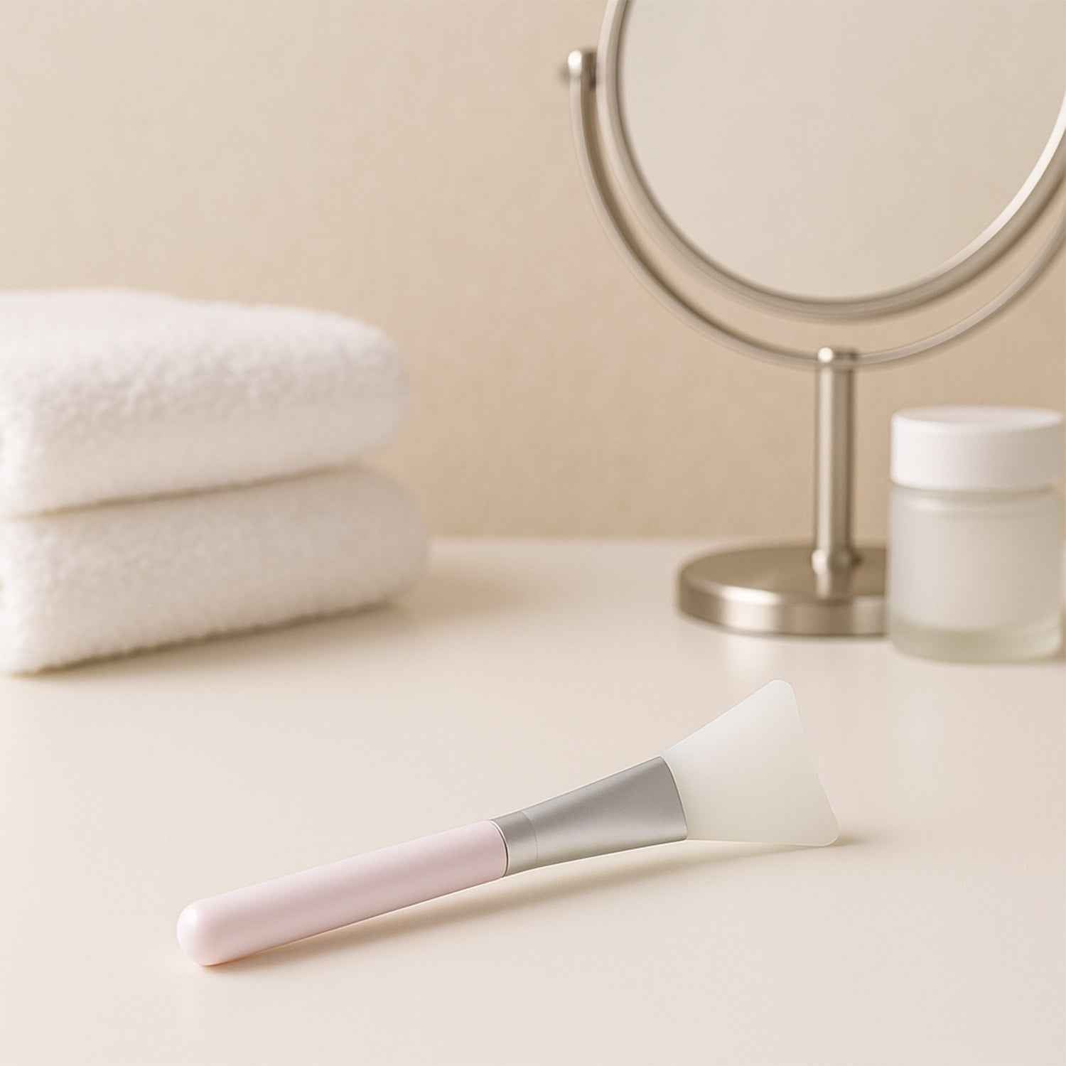 Silicone Face Mask Applicator Brush (1 Pc)